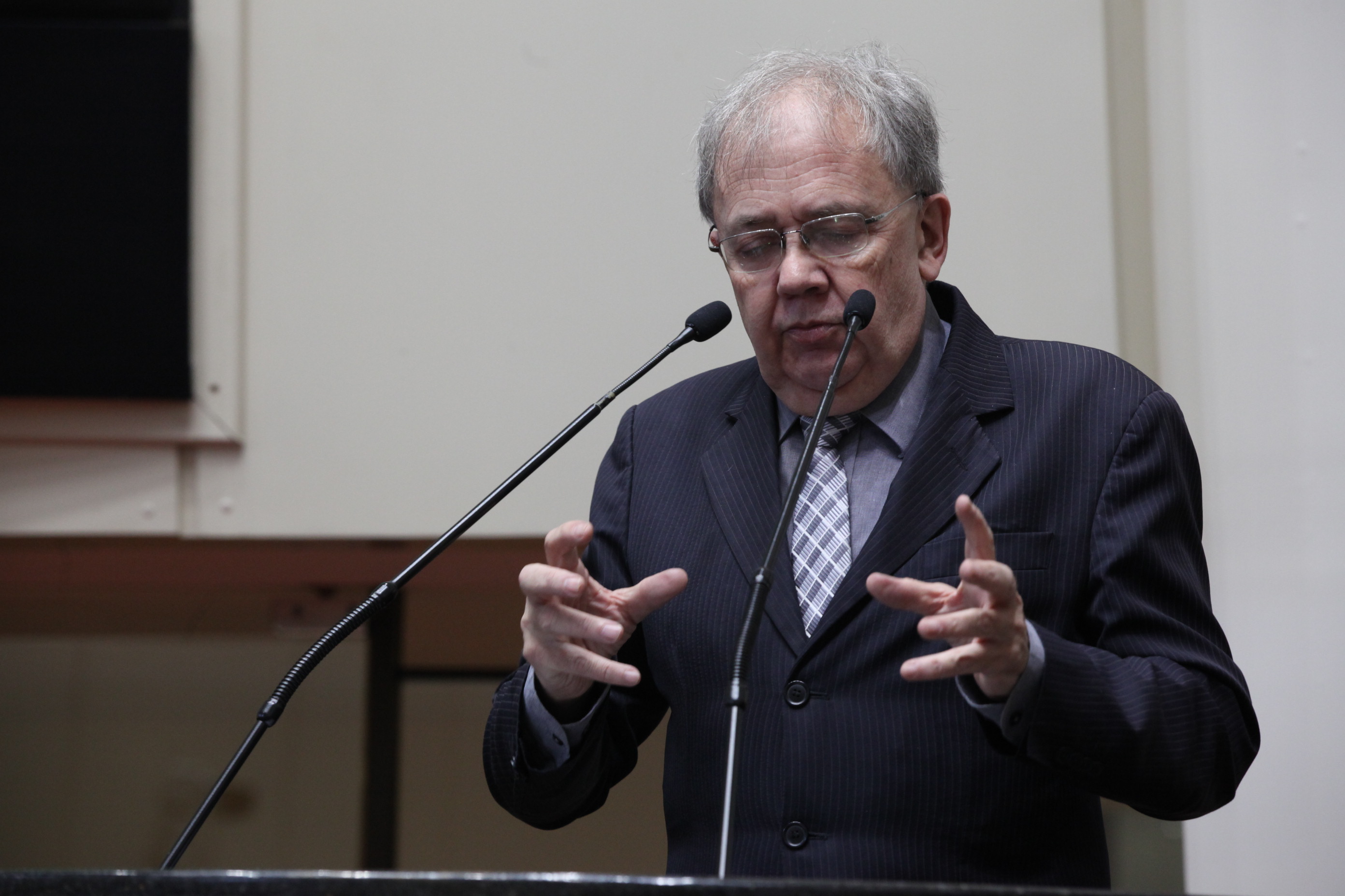 Sessão Ordinária. Deputado Fernando Coruja (PMDB). Foto: Eduardo Guedes de Oliveira / Agência AL.