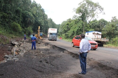 Saretta confirma: rodovia que liga Concórdia a Jaborá está em andamento