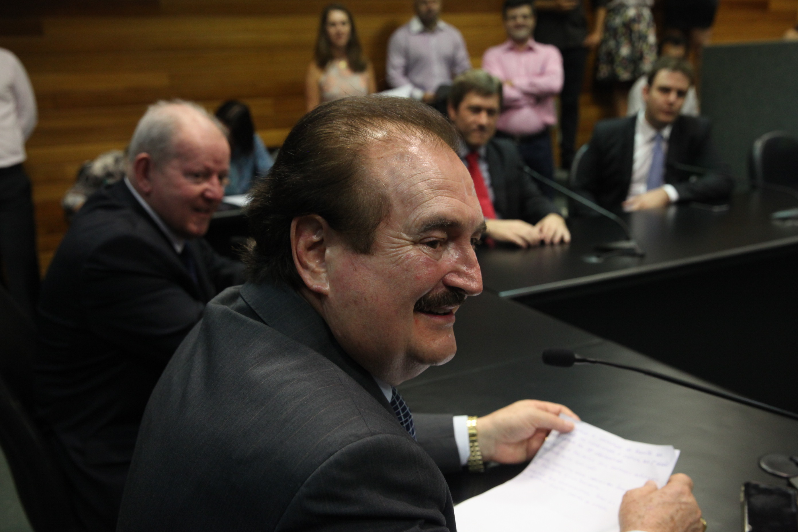 Comissão de Constituição e Justiça. Deputado Narcizo Parisotto (DEM). Foto: Eduardo Guedes / Agência AL
