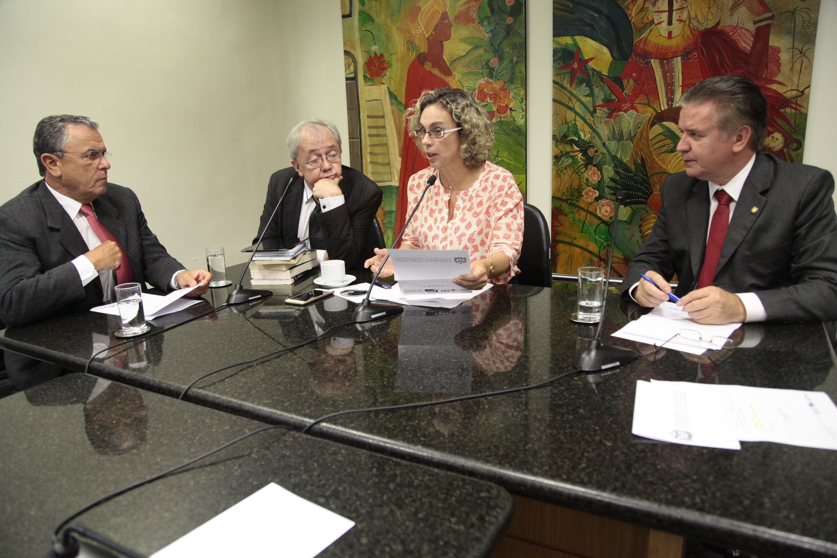 Reunião de instalação da Comissão de Saúde.