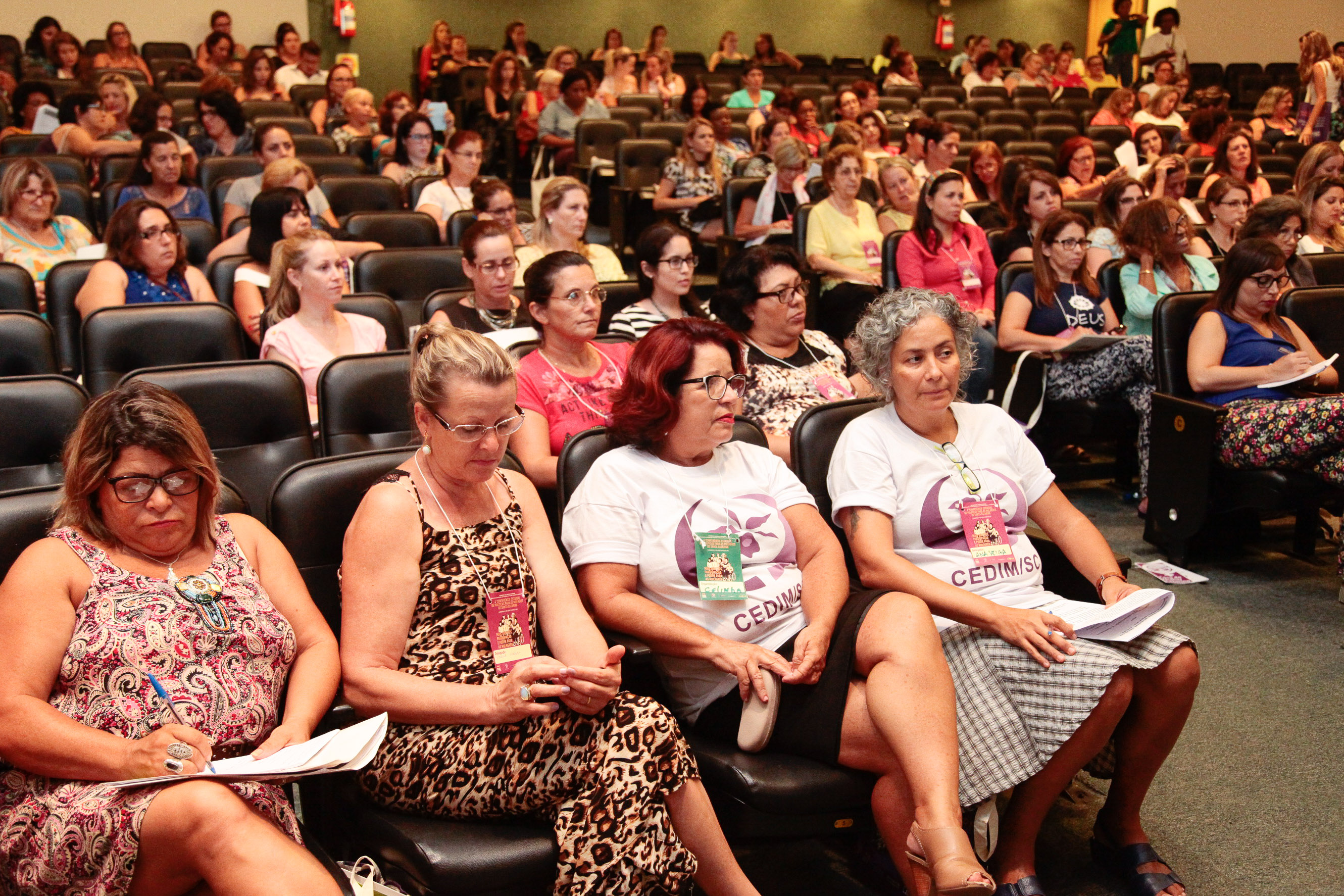 4ª Conferência Estadual de Políticas para as Mulheres.