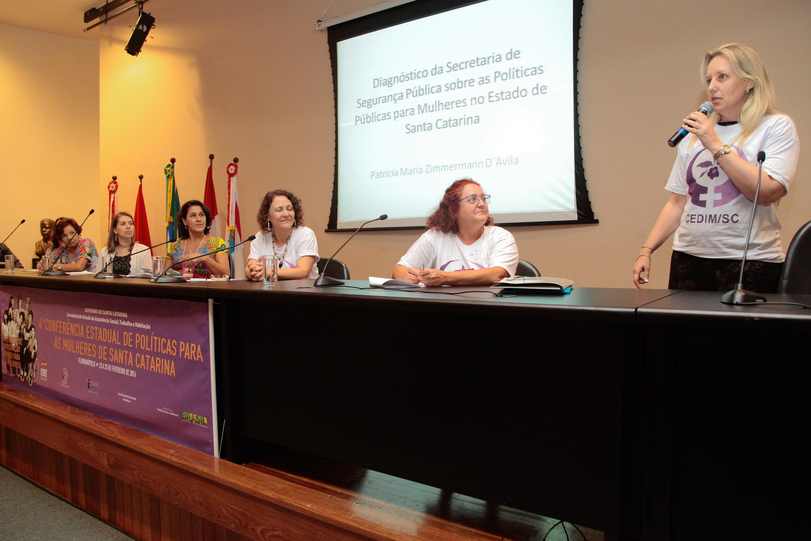 4ª Conferência Estadual de Políticas para as Mulheres.