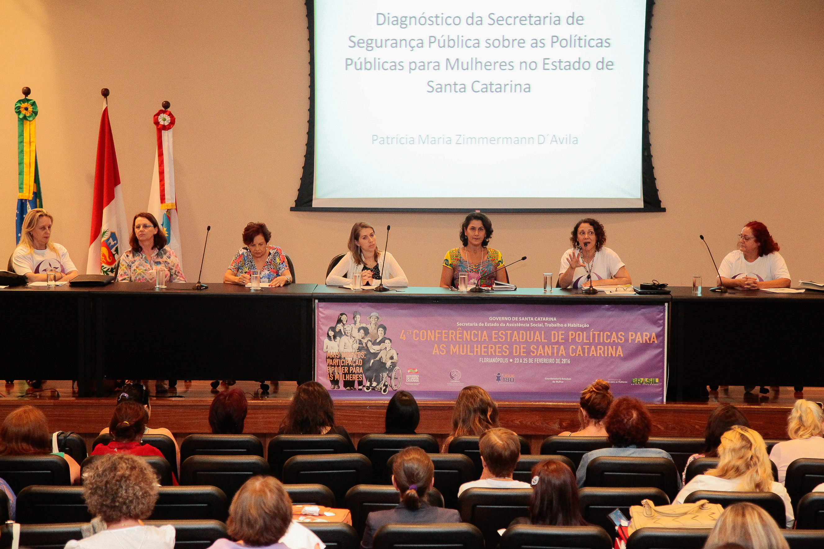 4ª Conferência Estadual de Políticas para as Mulheres.