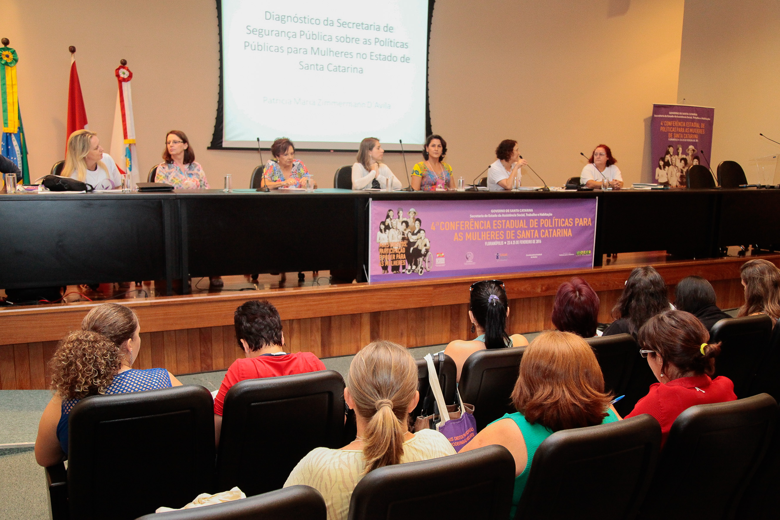 4ª Conferência Estadual de Políticas para as Mulheres.