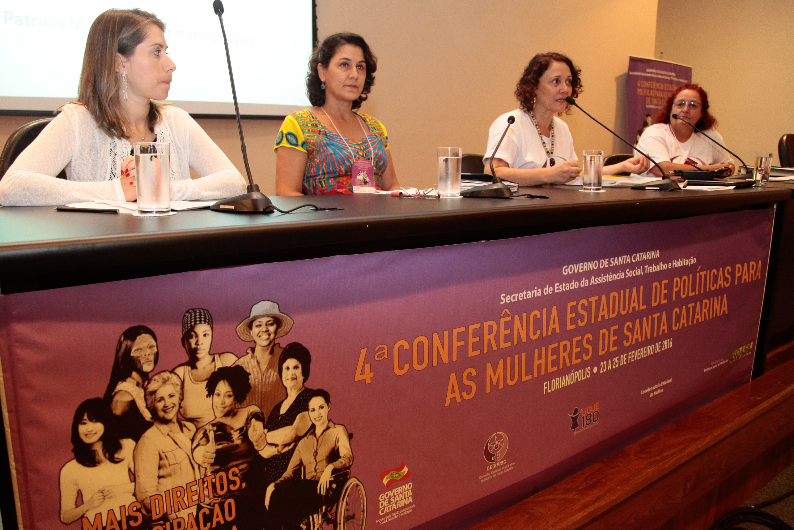 4ª Conferência Estadual de Políticas para as Mulheres.
