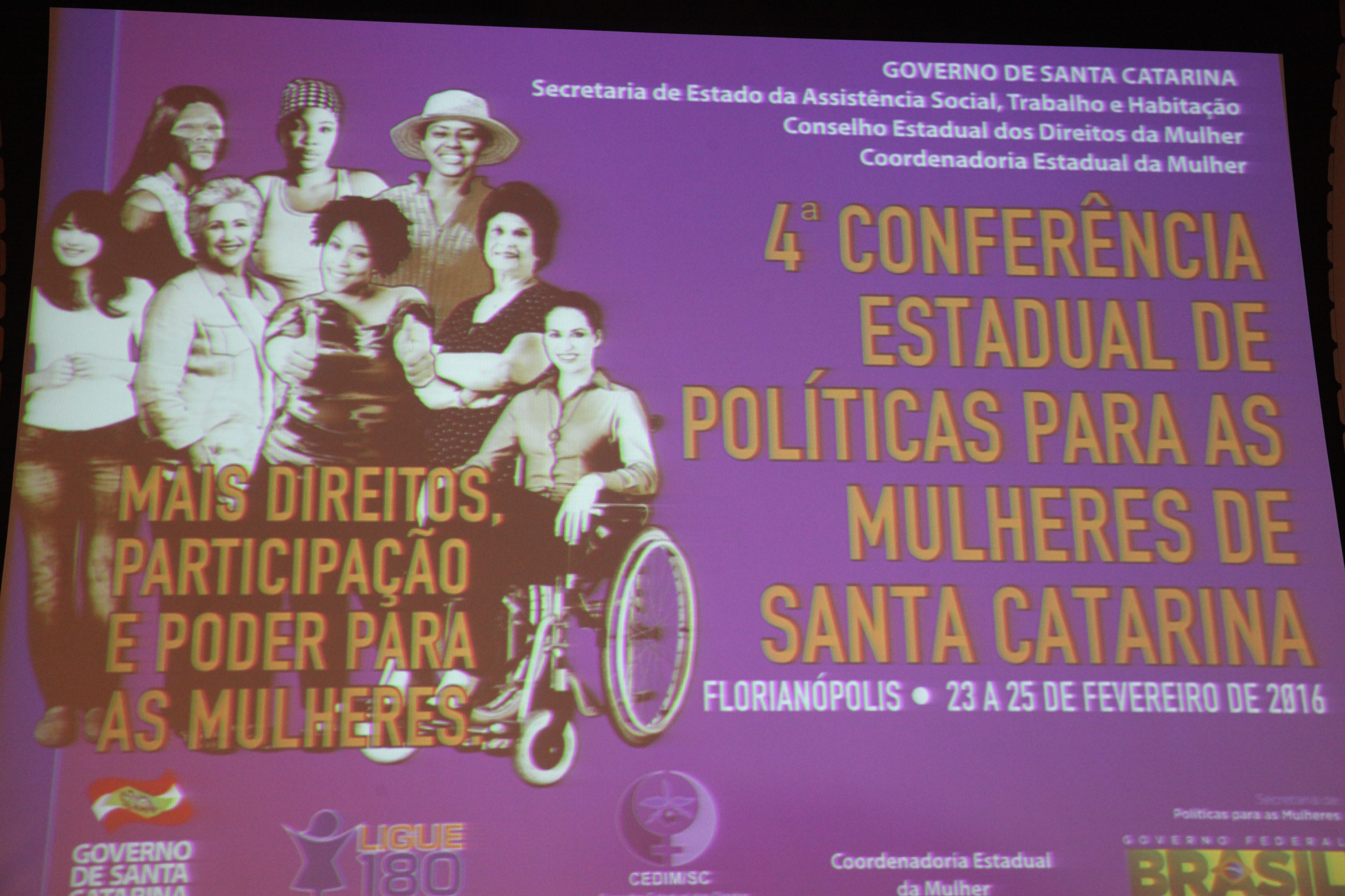 Conferencia de Mulheres de SC