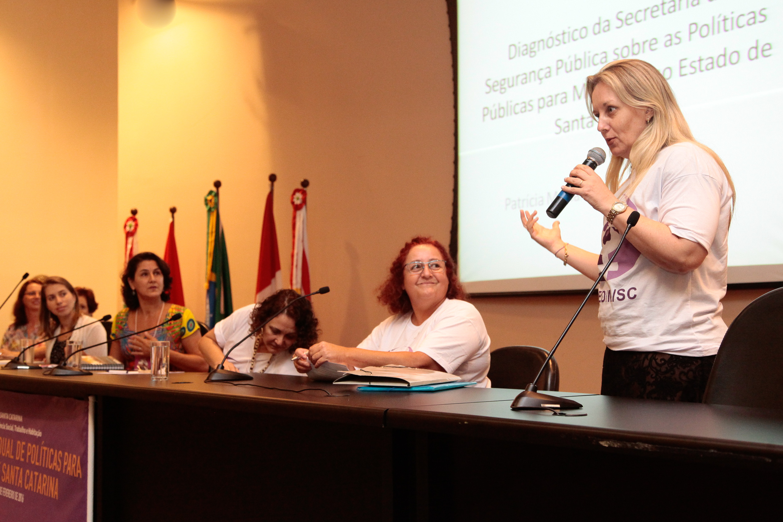 4ª Conferência Estadual de Políticas para as Mulheres. Patricia Maria Zimmermann D`Avila.