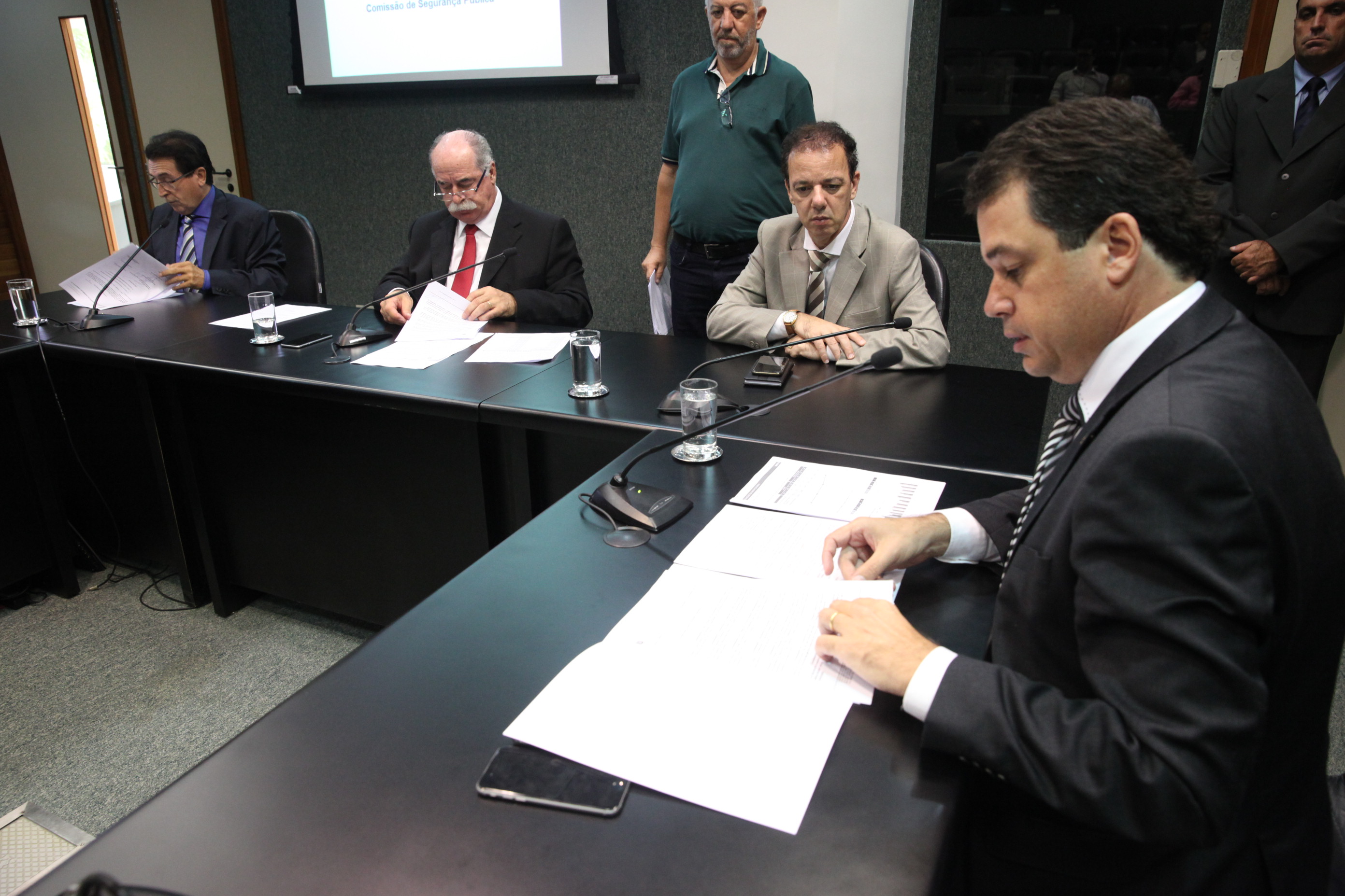 Comissão de Segurança. Foto: Eduardo Guedes de Oliveira / Agência AL
