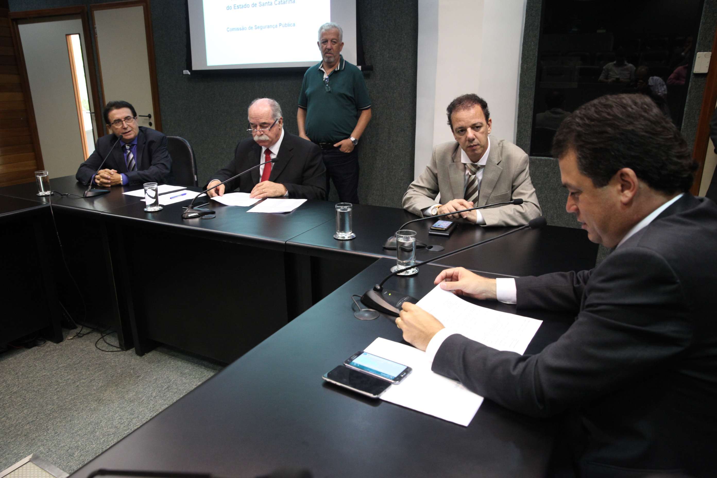 Comissão de Segurança. Foto: Eduardo Guedes de Oliveira / Agência AL