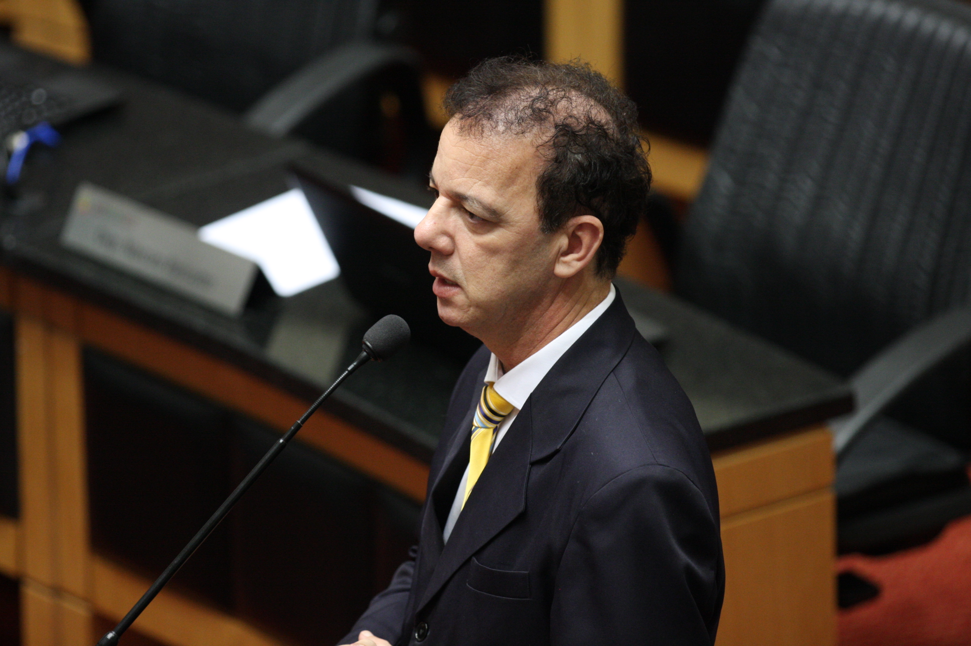 Sessão Ordinária. Deputado Ismael dos Santos (PSD). Foto: Yuri Santos / Agência AL