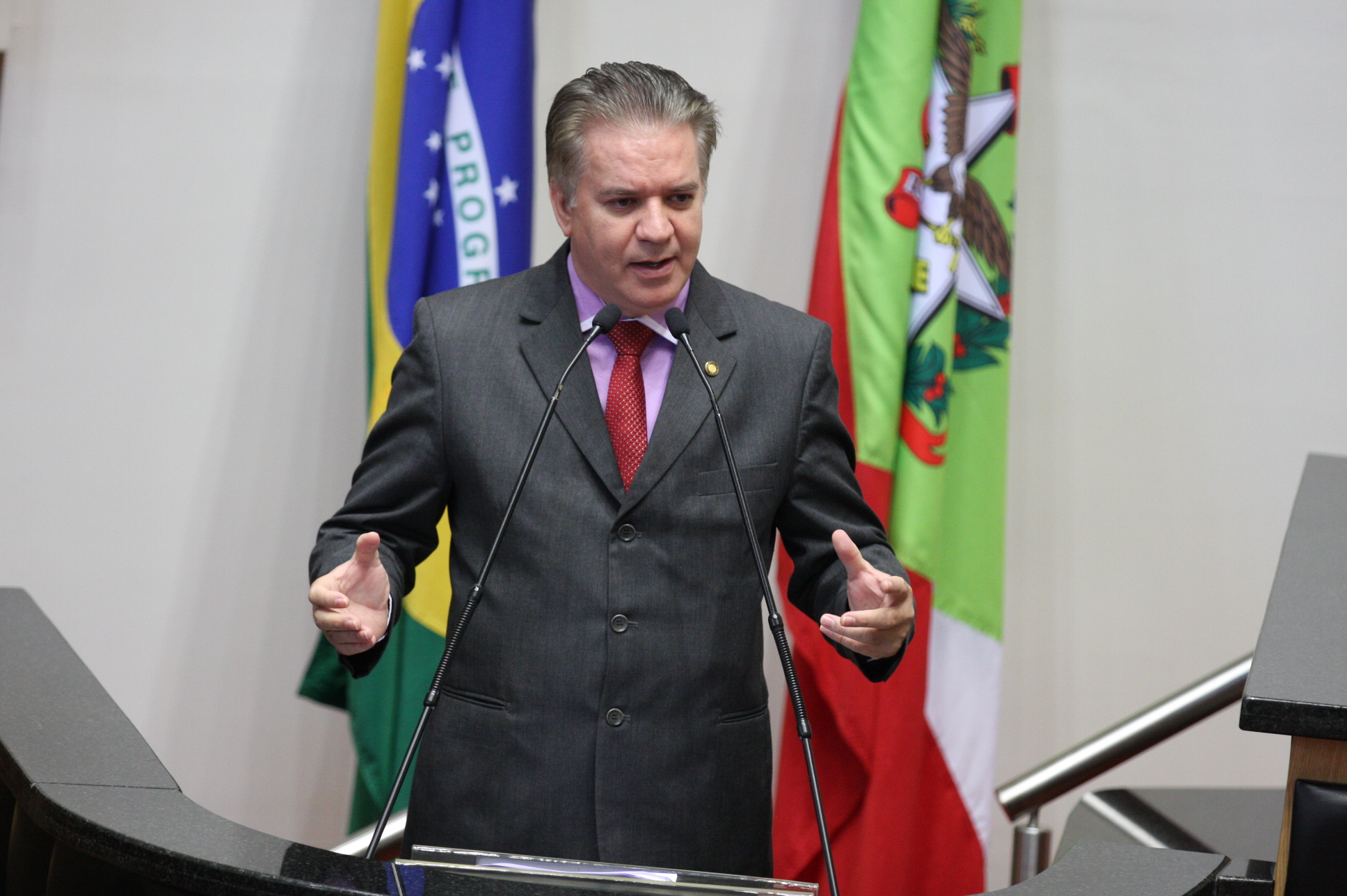 Sessão Ordinária. Deputado César Valduga (PCdoB). Foto: Yuri Santos / Agência AL