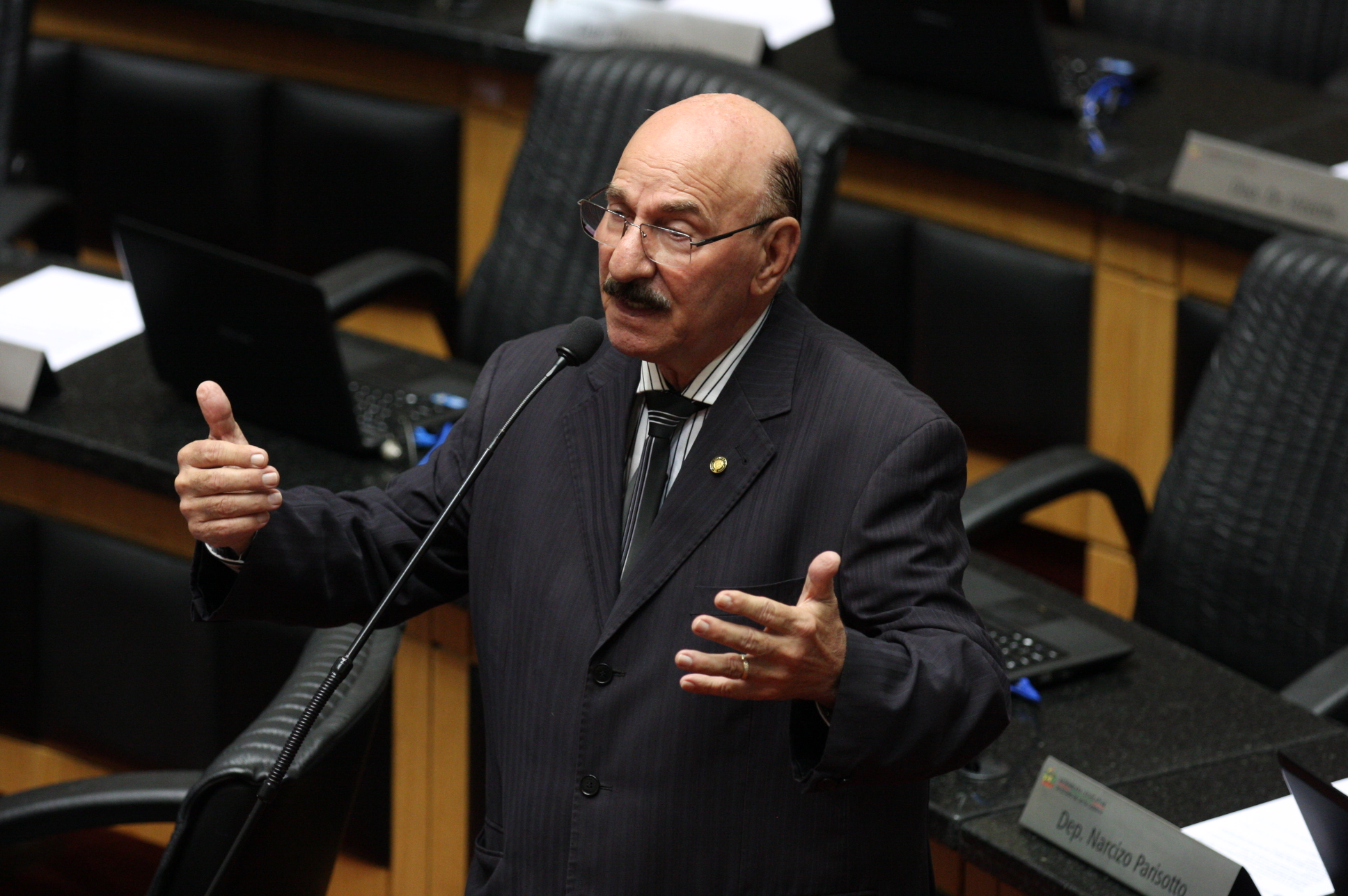 Sessão Ordinária. Deputado Manoel Mota (PMDB). Foto: Yuri Santos / Agência AL