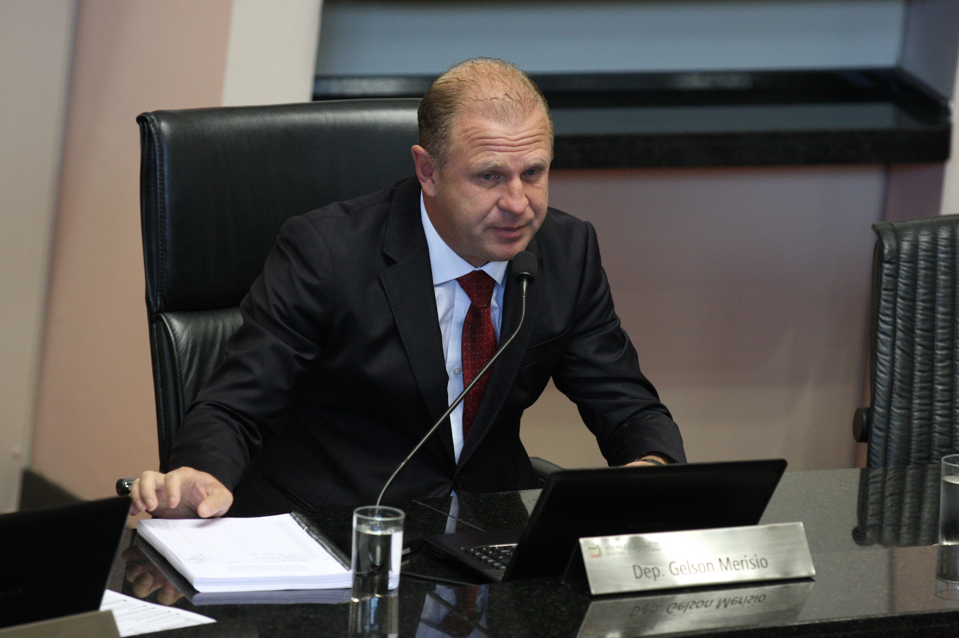 Sessão Ordinária. Deputado Gelson Merisio (PSD). Foto: Yuri Santos / Agência AL