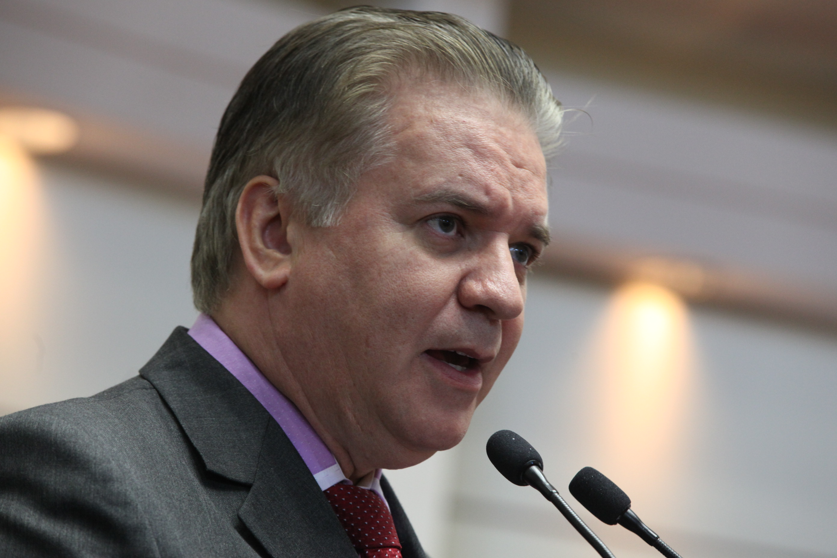 Sessão Ordinária. Deputado César Valduga (PCdoB). Foto: Eduardo Guedes de Oliveira / Agência AL