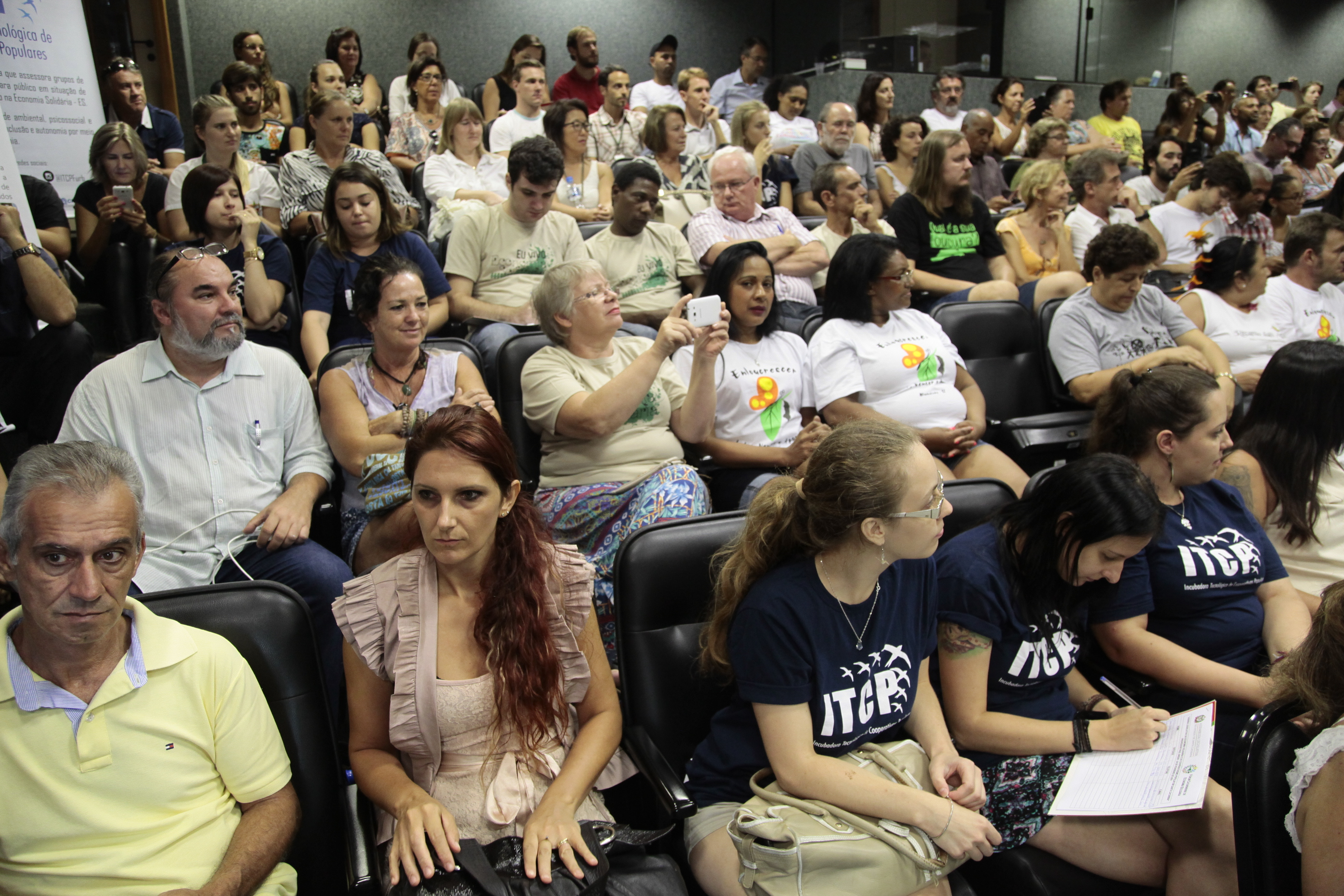 Encontro Catarinense de economia Solidária.
