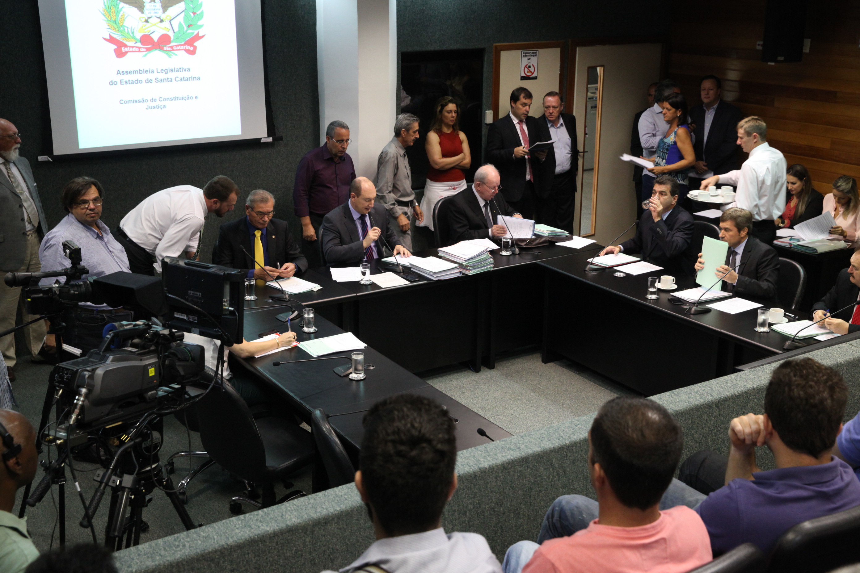 Comissão de Constituição e Justiça. Foto: Eduardo Guedes / Agência AL