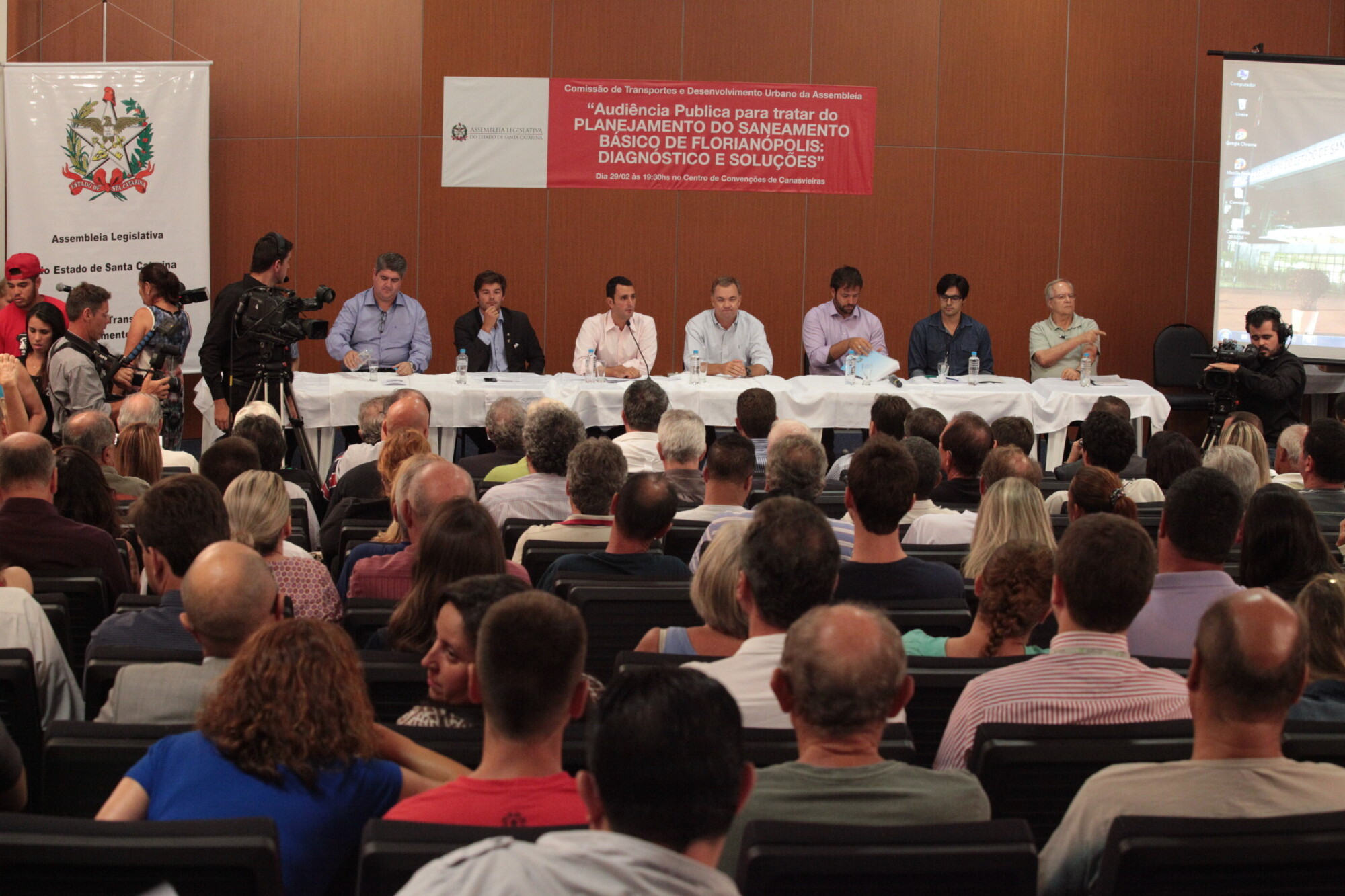 Florianopolitanos querem conselho de saneamento deliberativo