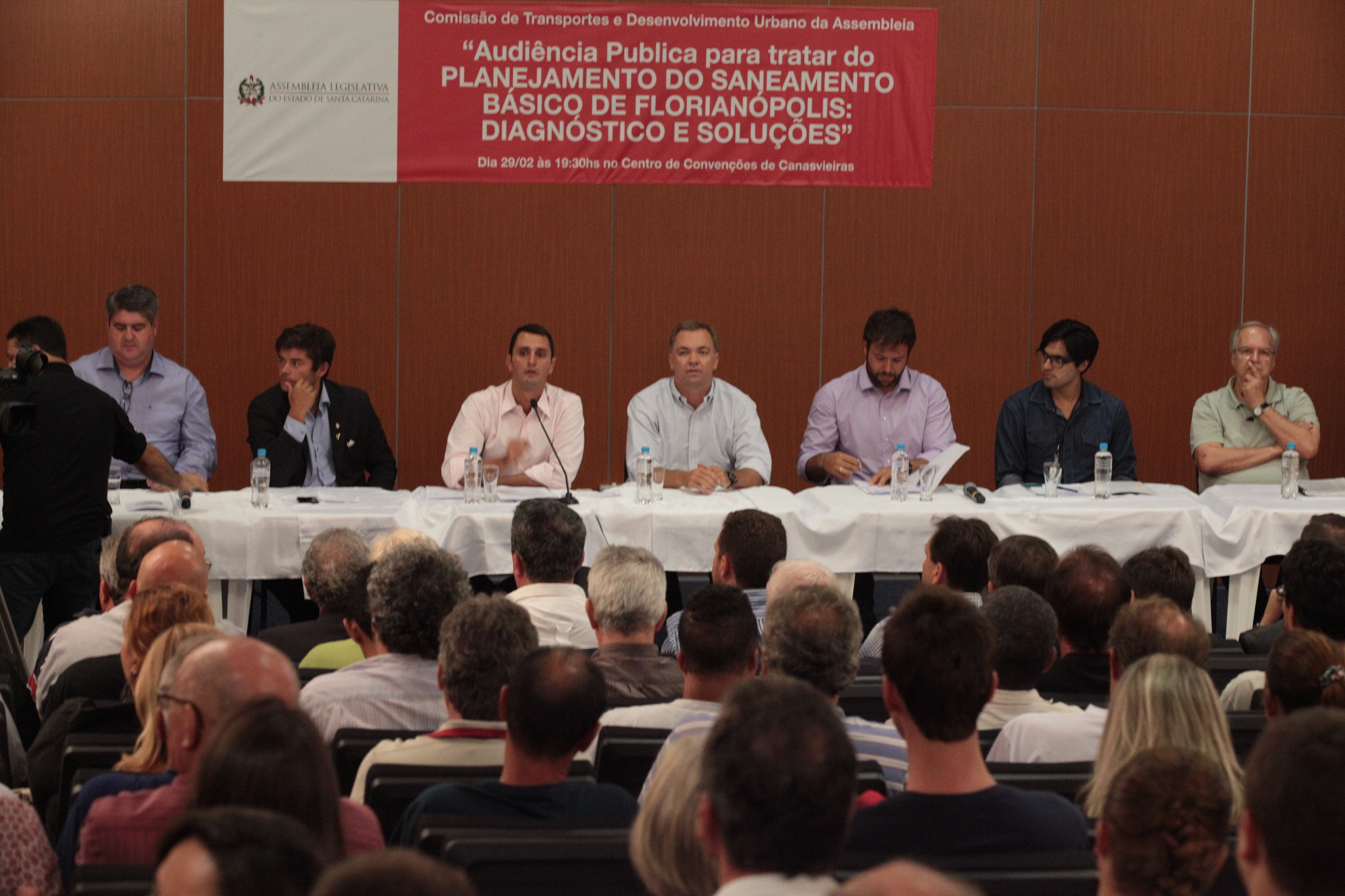 Audiência Pública - Saneamento Básico em Florianópolis