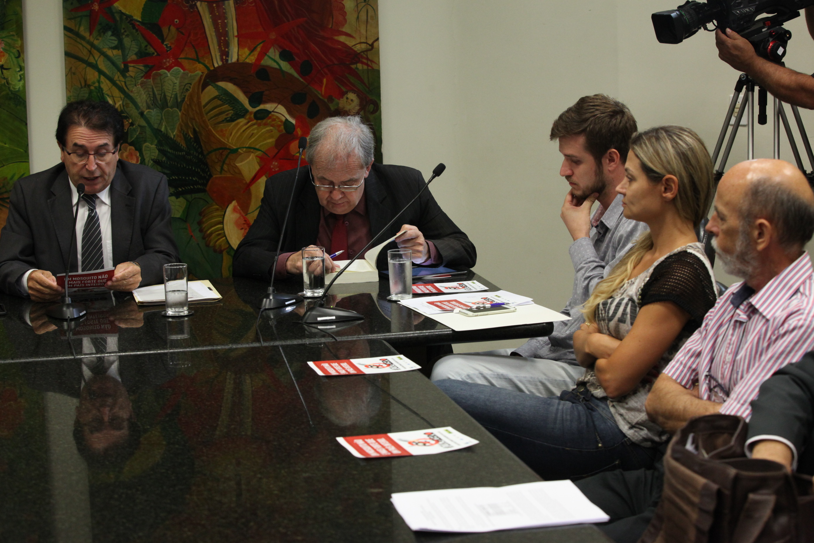 Frente Parlamentar de Apoio aos Projetos de Combate à Dengue, Chikungunya e Zika. Foto: Eduardo Guedes de Oliveira / Agência AL