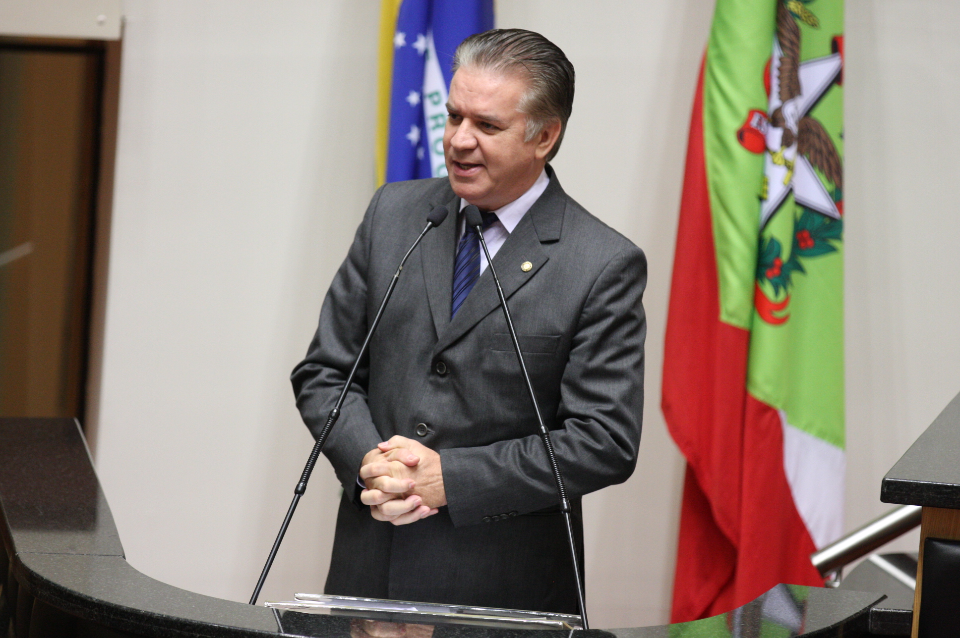 Sessão Ordinária. Deputado César Valduga (PCdoB). Foto: Yuri Santos / Agência AL