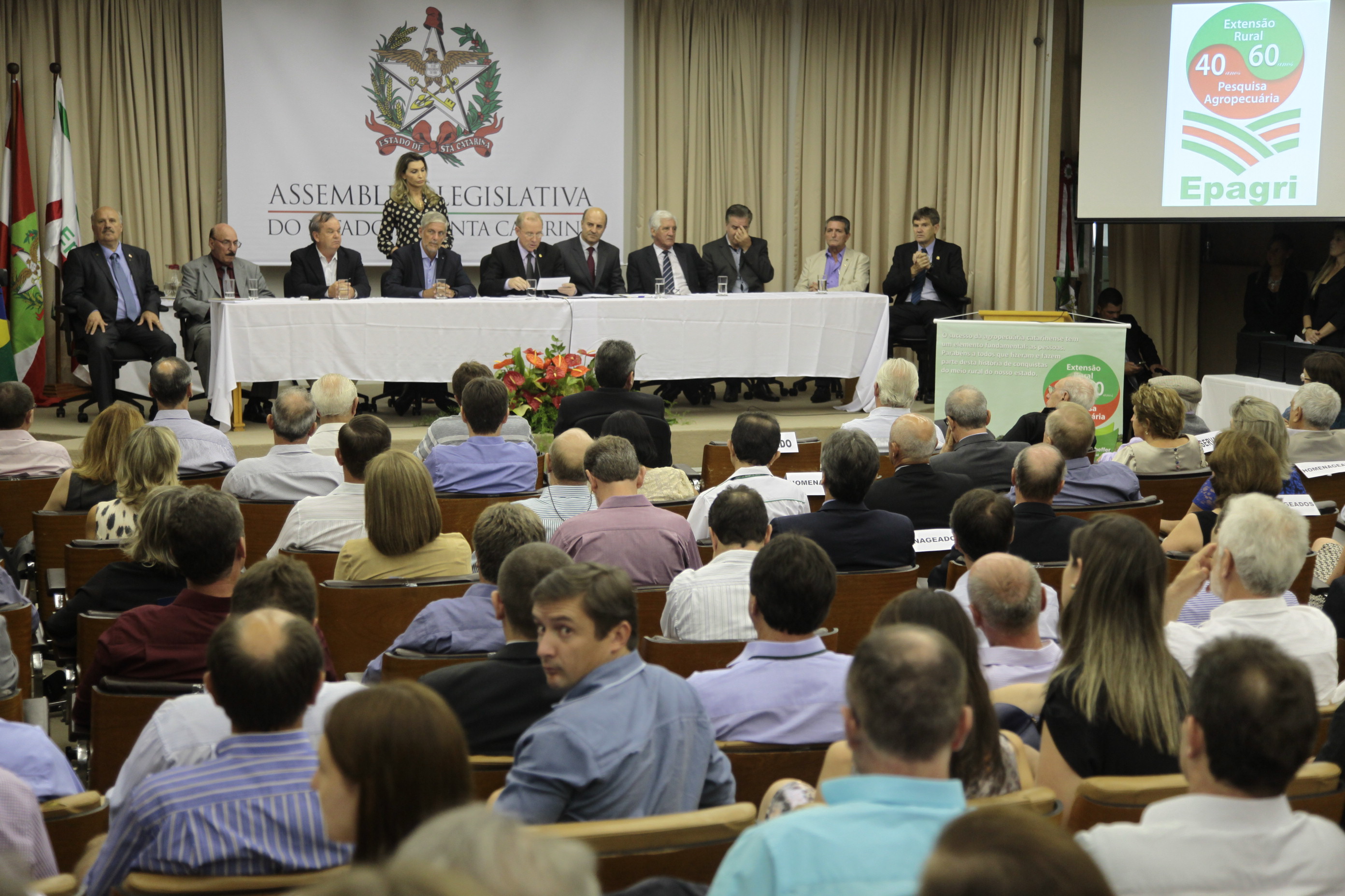 Sessão Solene 60 anos EPAGRI