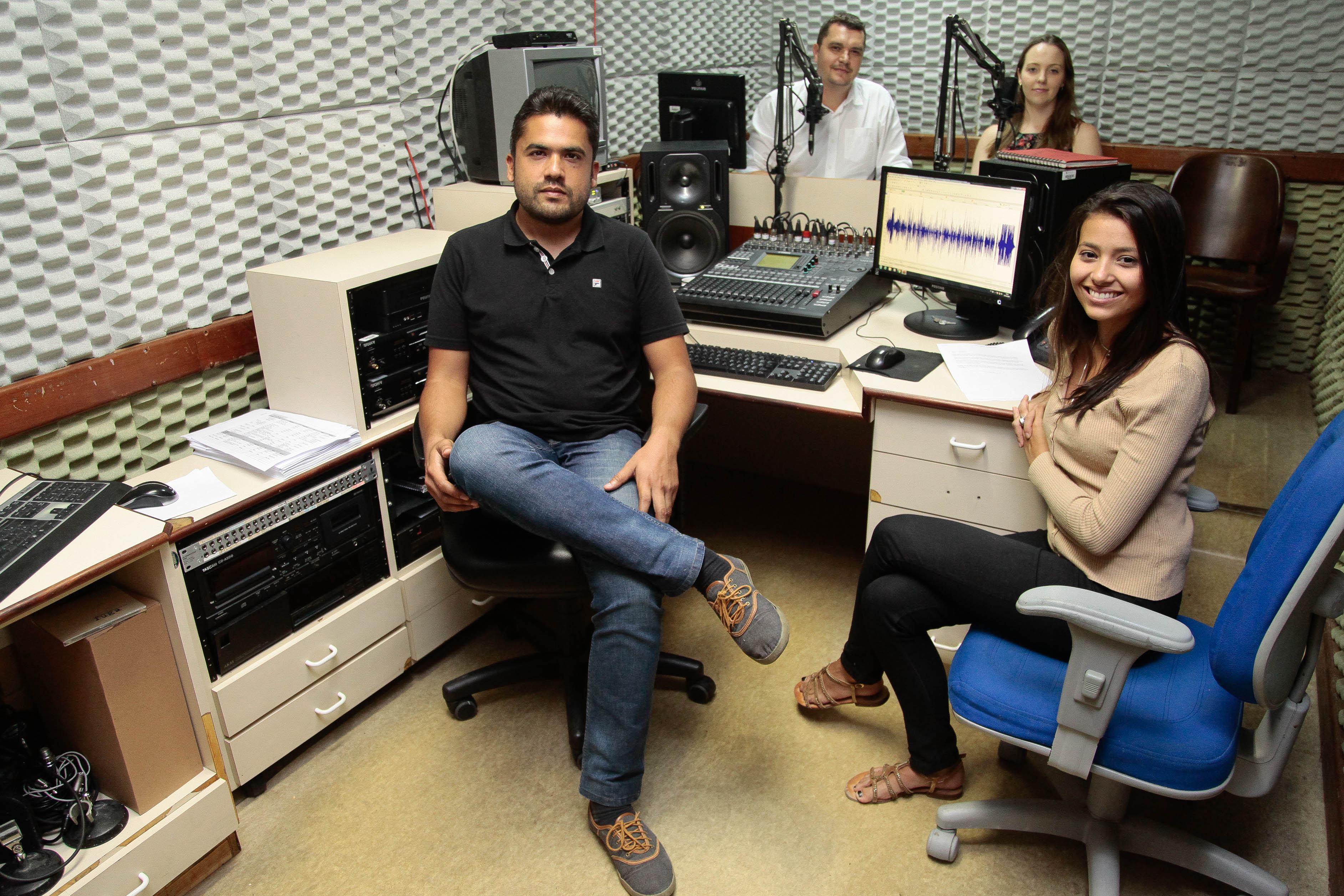 Equipe da Rádio AL.