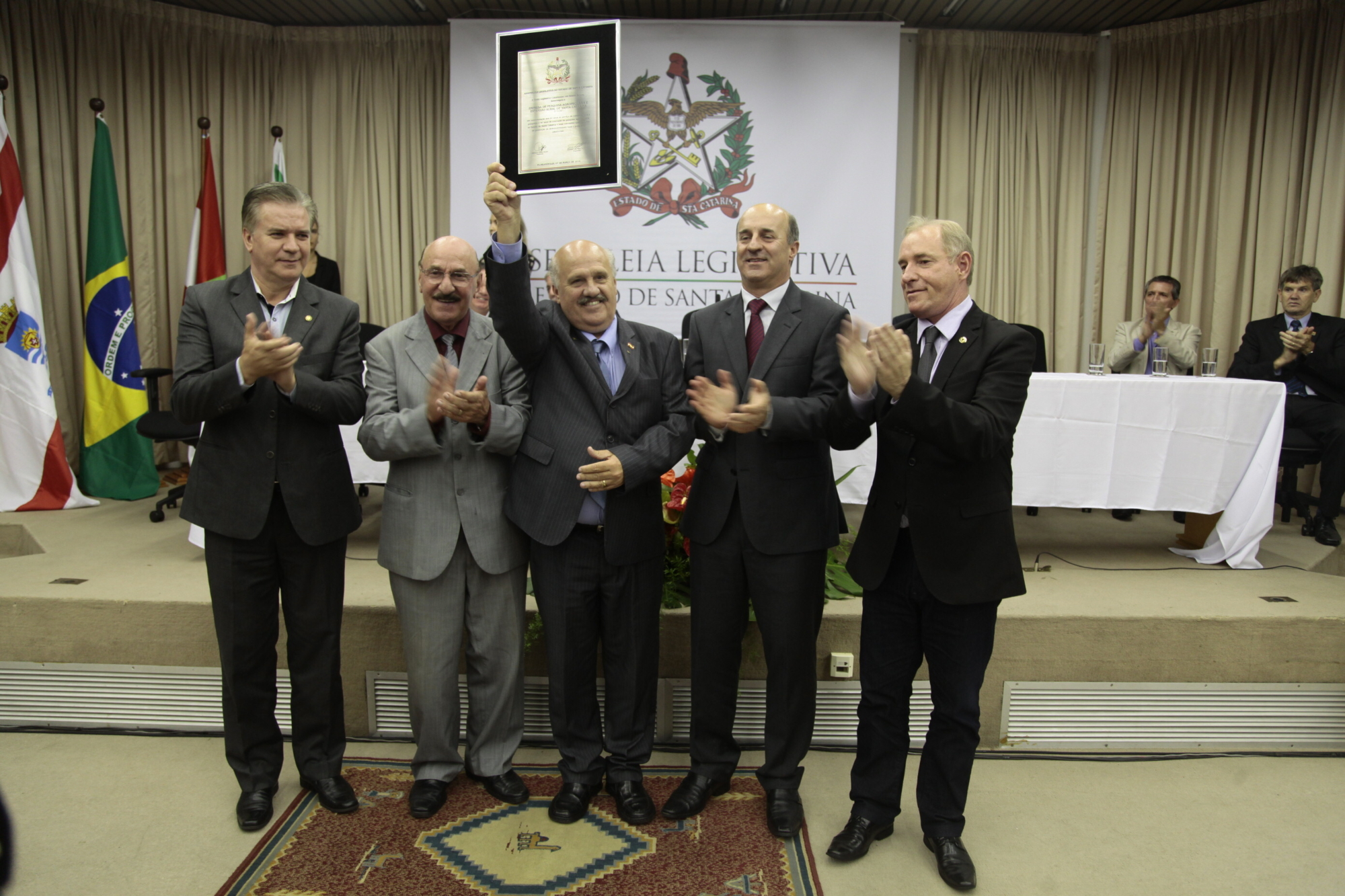 Parlamento celebra trajetória da Epagri