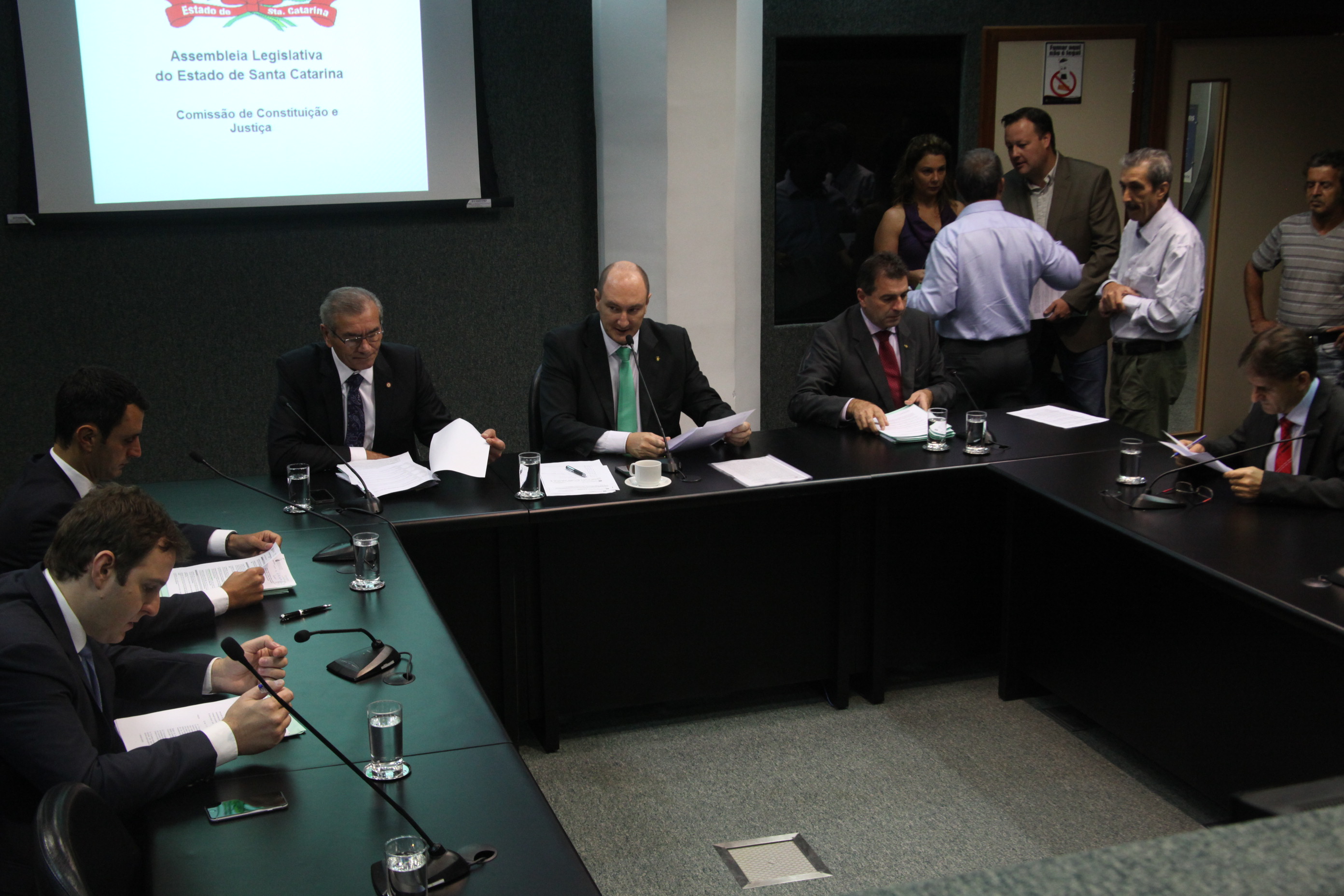 Comissão de Constituição e Justiça. Foto: Eduardo Guedes / Agência AL