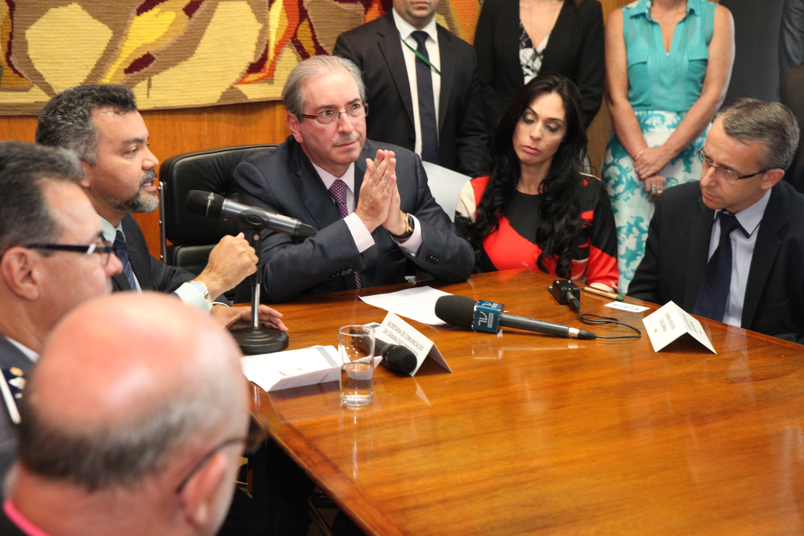 Alesc assina convênio com Câmara Federal para abertura de sinal da Rádio AL. Foto: Fábio Queiroz / Agência AL