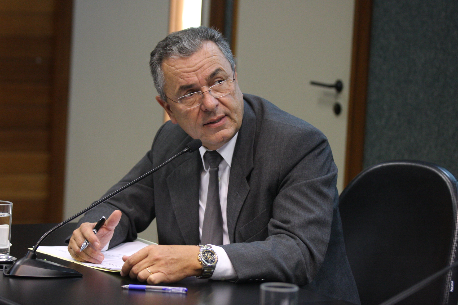 Comissão de Pesca e Aquicultura. Deputado Dalmo Claro de Oliveira (PMDB). Foto: Yuri Santos / Agência AL
