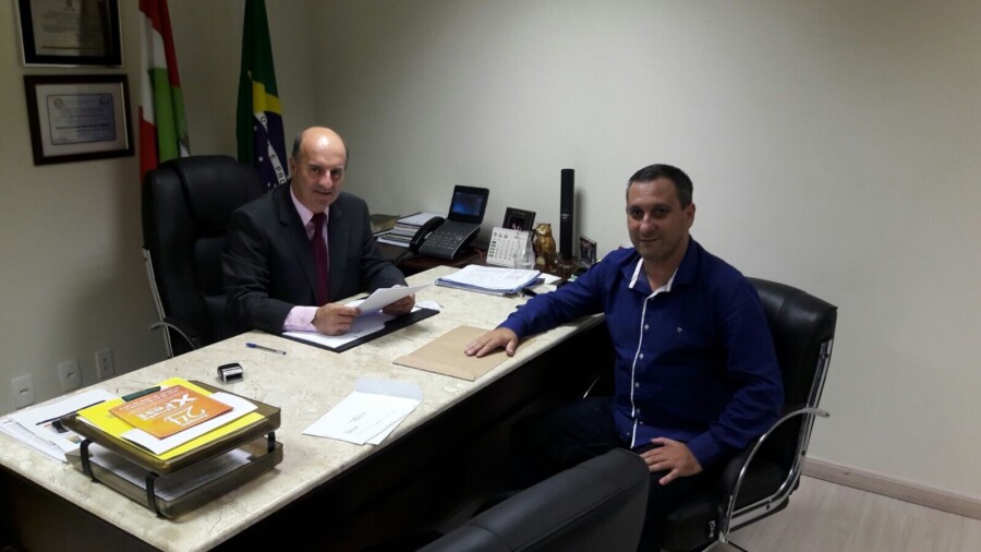 Deputado Zé Milton e o suplente Jhonny Coelho