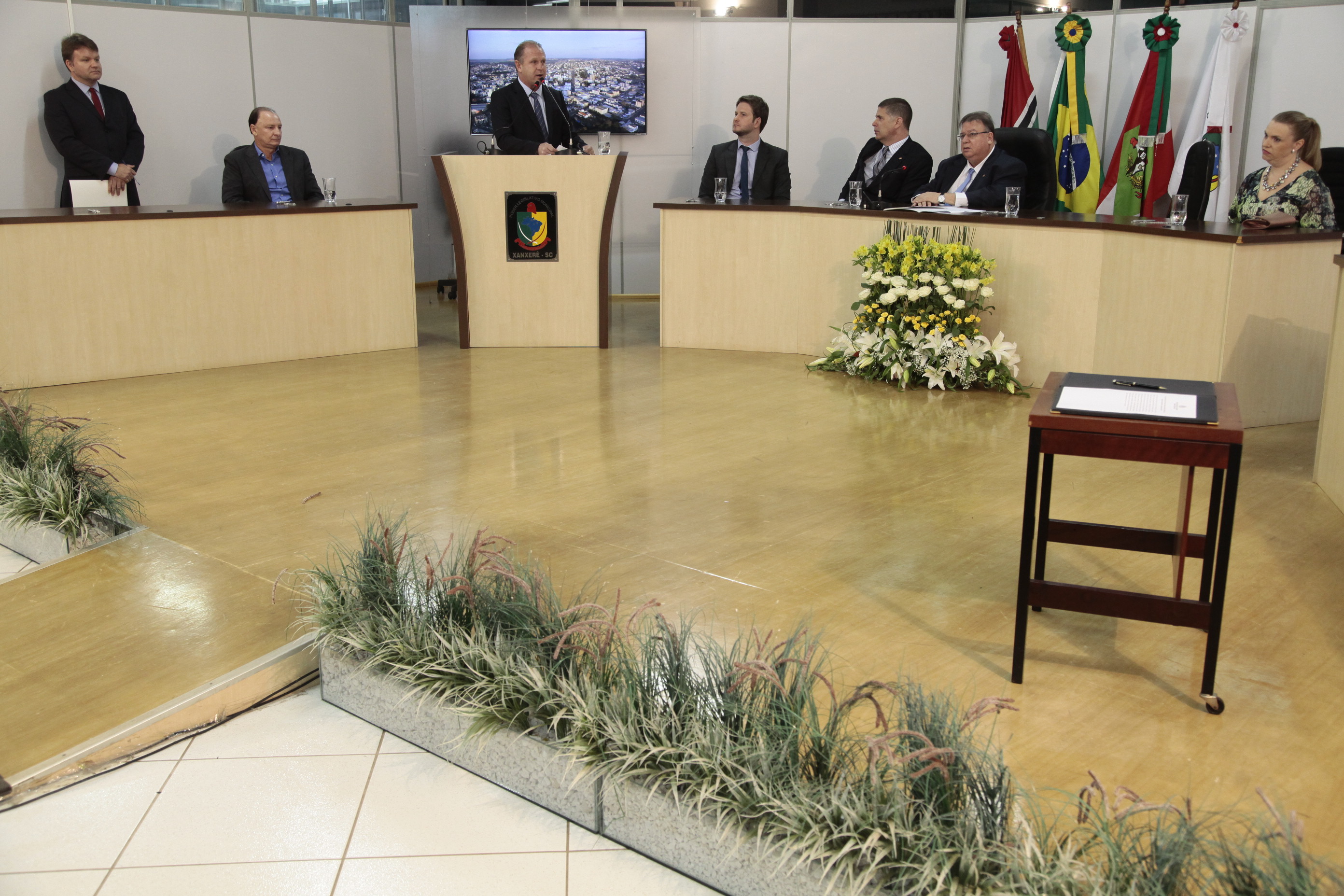 Ato solene de instalação de nova unidade jurisdicional na comarca de Xanxerê.