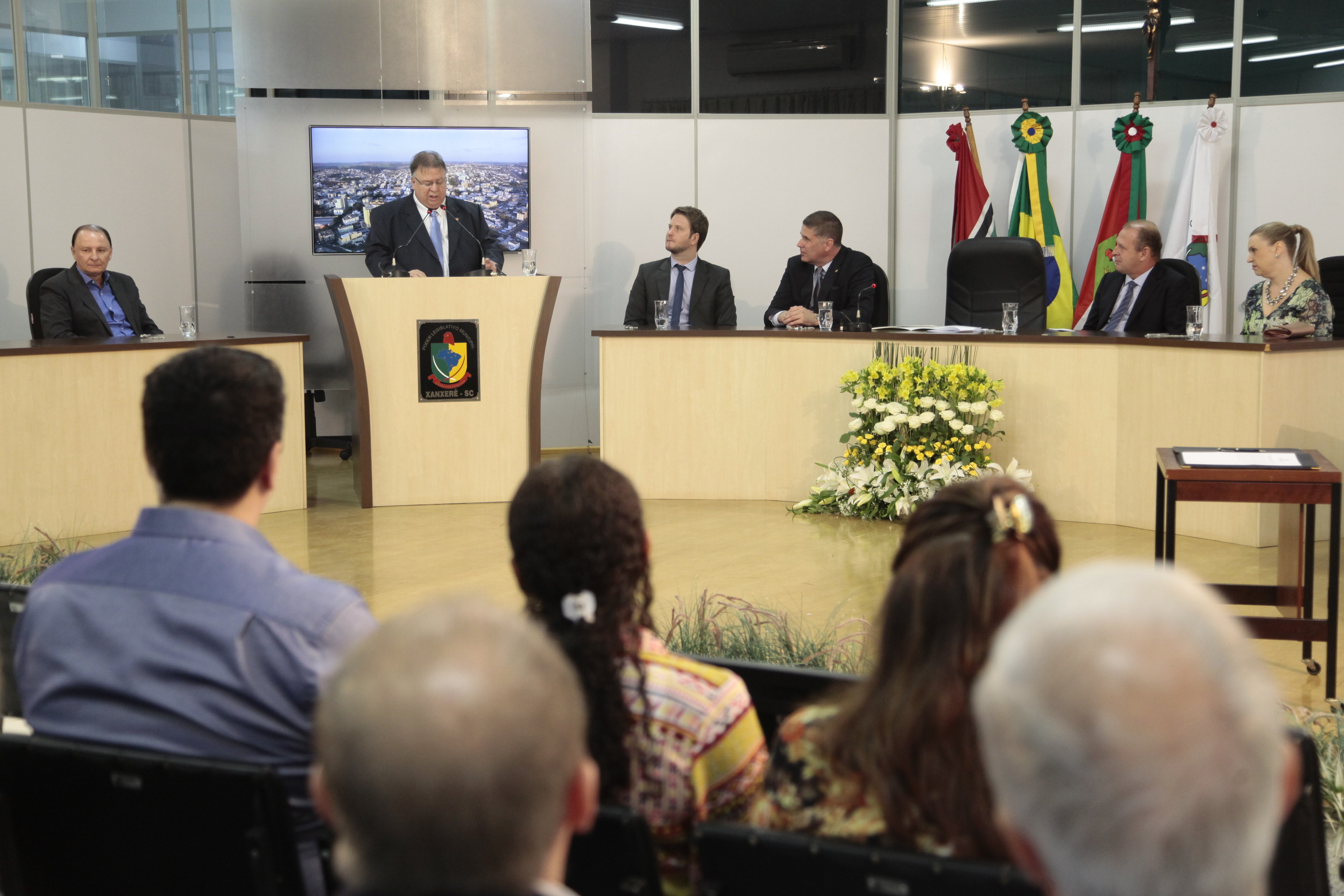 Ato solene de instalação de nova unidade jurisdicional na comarca de Xanxerê.