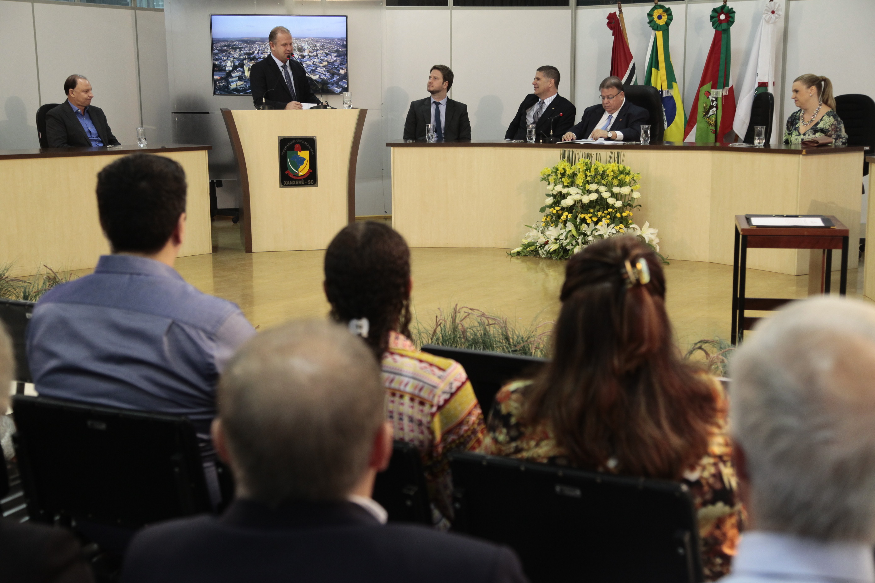 Ato solene de instalação de nova unidade jurisdicional na comarca de Xanxerê.