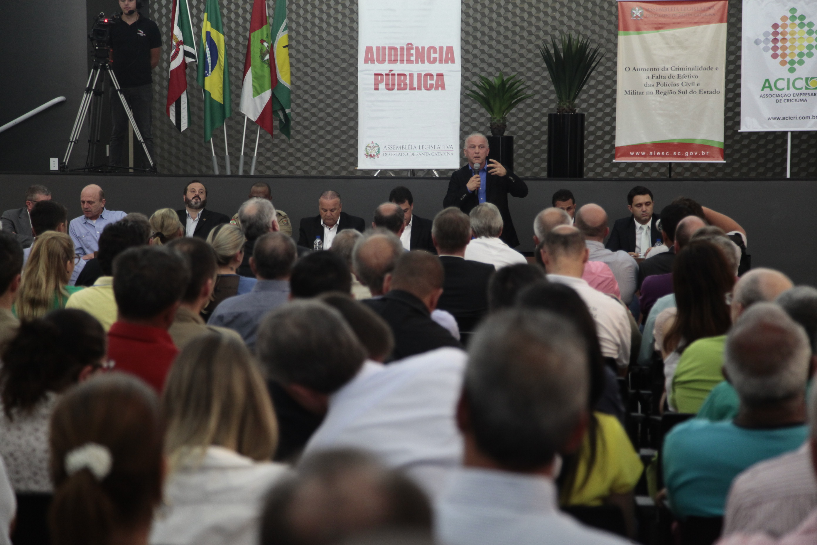 Audiência Pública da Comissão de Segurança - Criciúma.