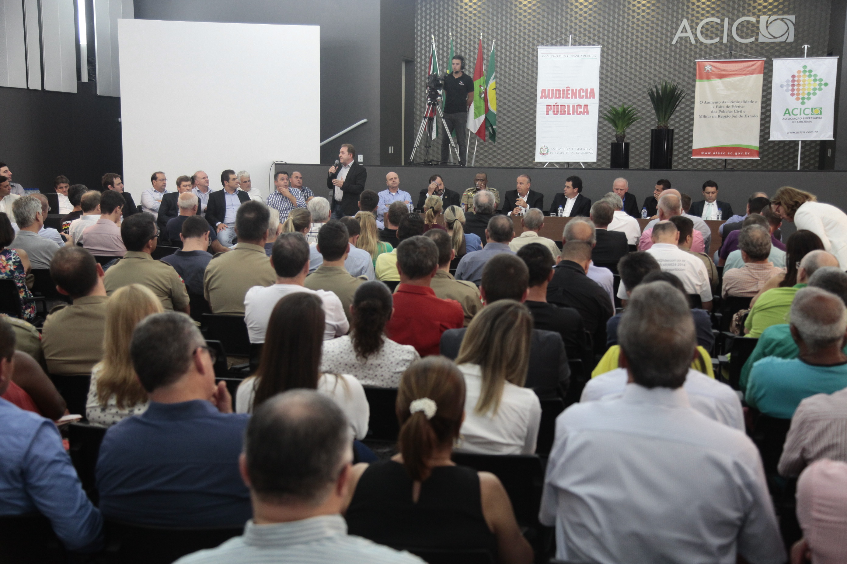 Audiência Pública da Comissão de Segurança - Criciúma.