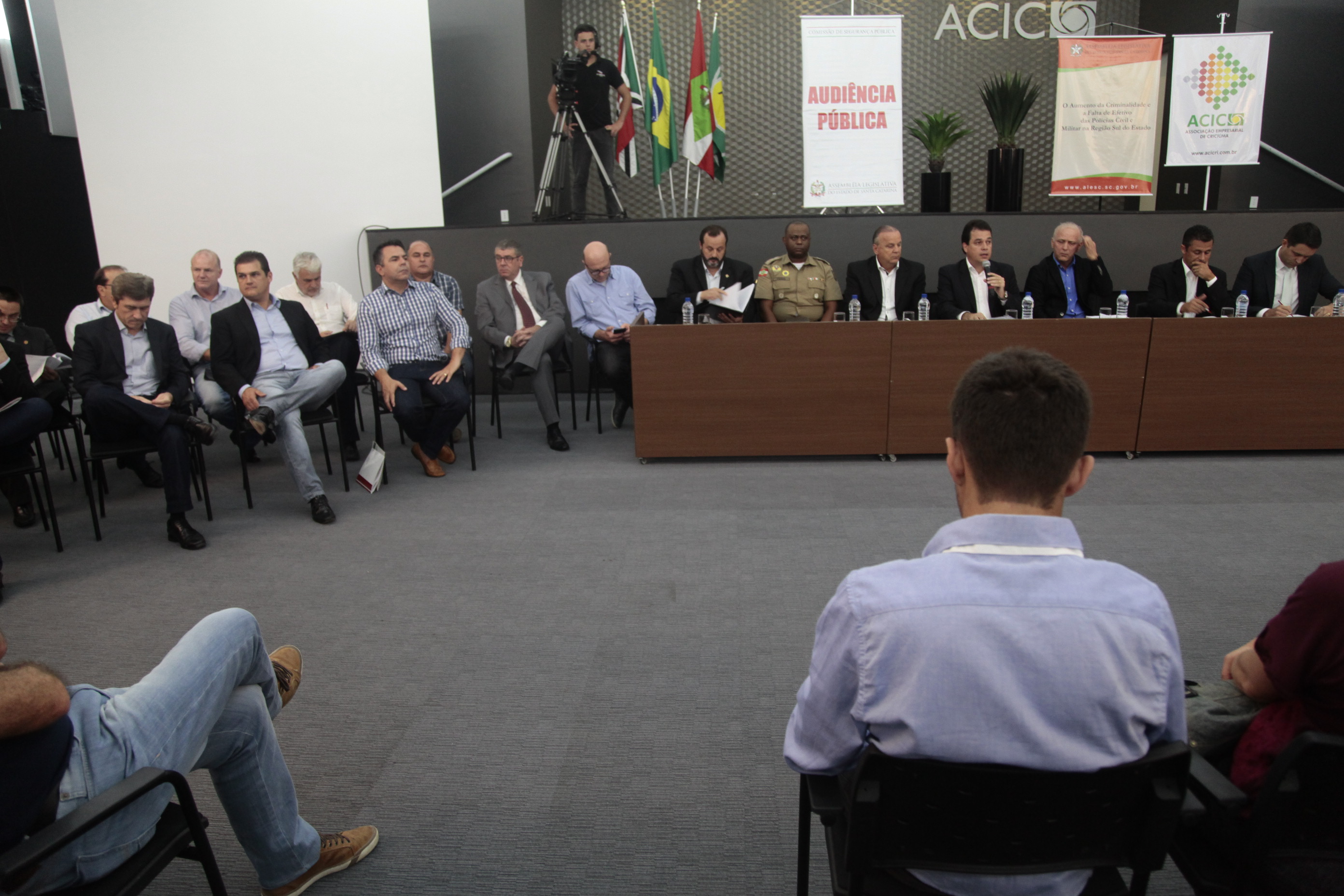 Audiência Pública da Comissão de Segurança - Criciúma.