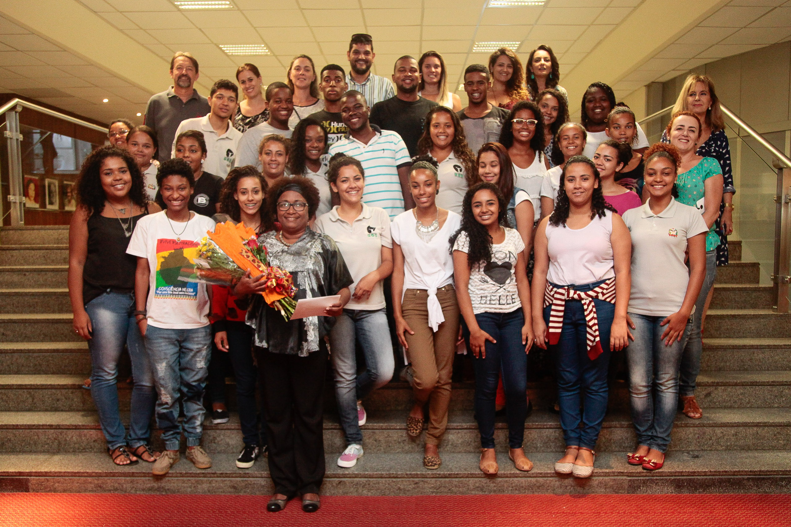 Estagiários do Programa Antonieta de Barros