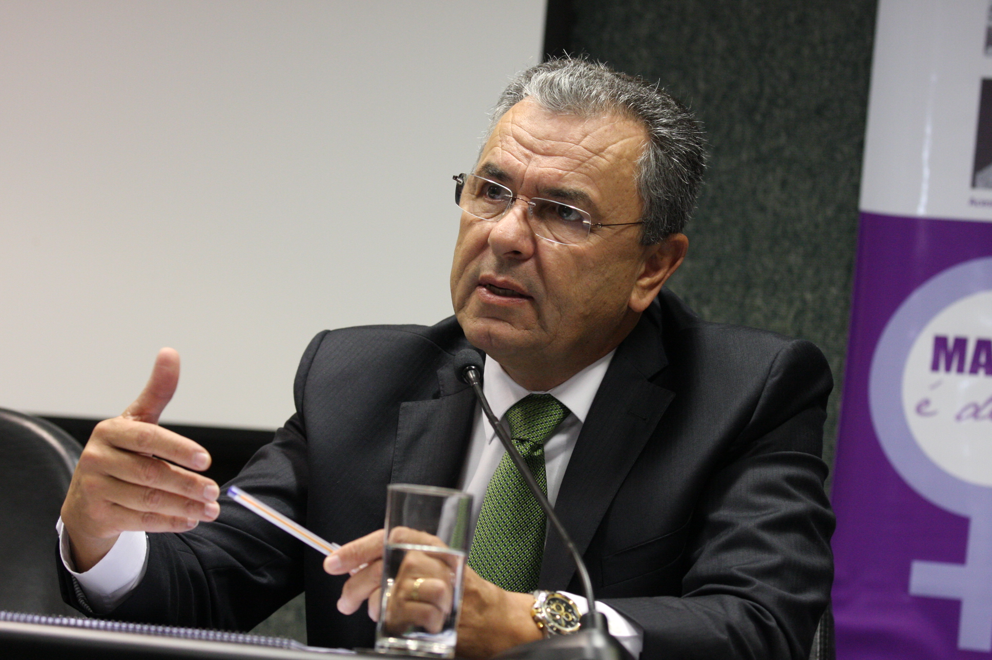 Audiência Pública para Prestação de Contas da Secretaria de Saúde - 3 Quadrimestre de 2015. Deputado Dalmo Claro de Oliveira (PMDB). Foto: Yuri Santos / Agência AL