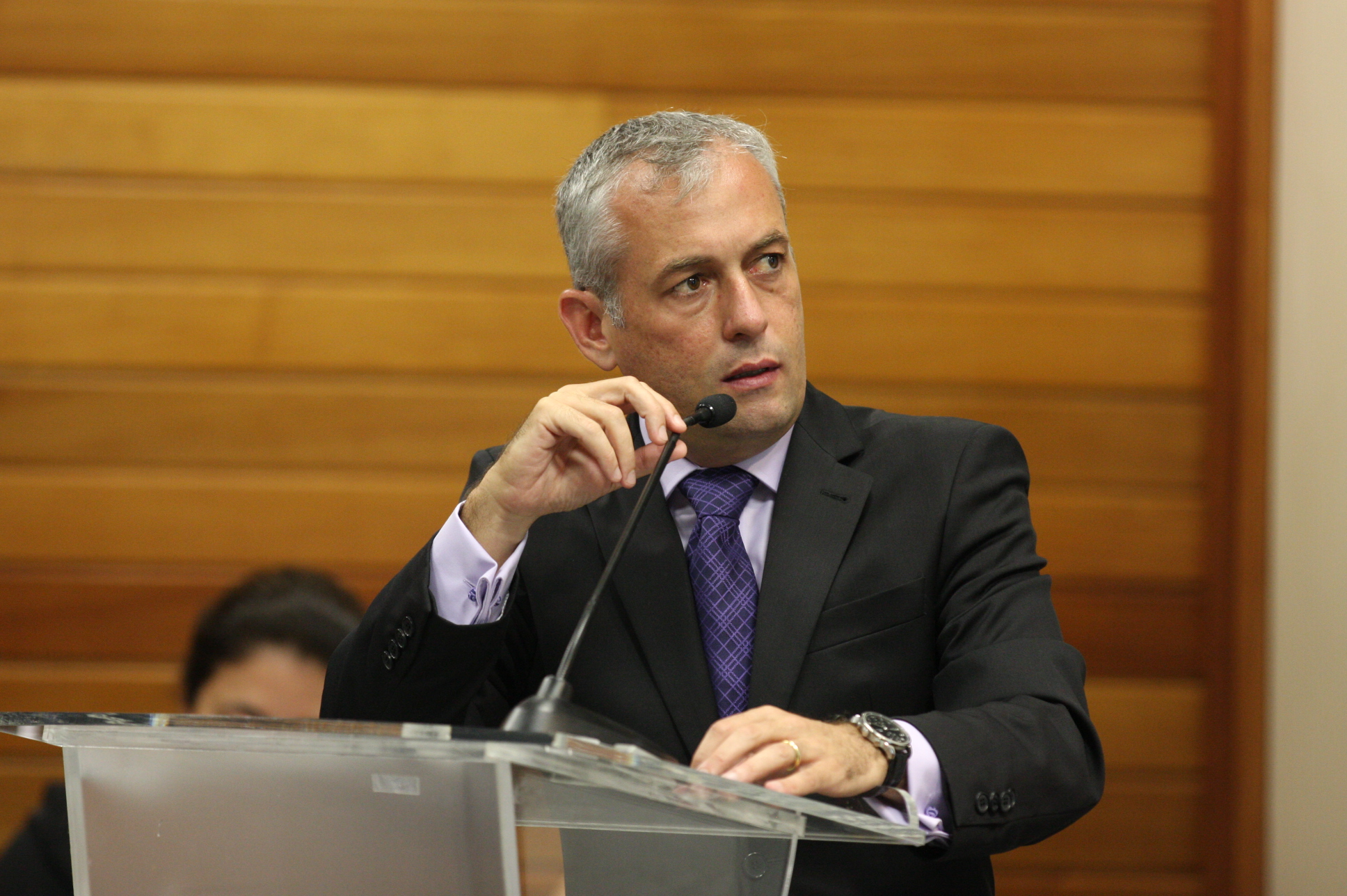 Audiência Pública para Prestação de Contas da Secretaria de Saúde - 3 Quadrimestre de 2015. Secretário de Estado da Saúde João Paulo Kleinübing. Foto: Yuri Santos / Agência AL