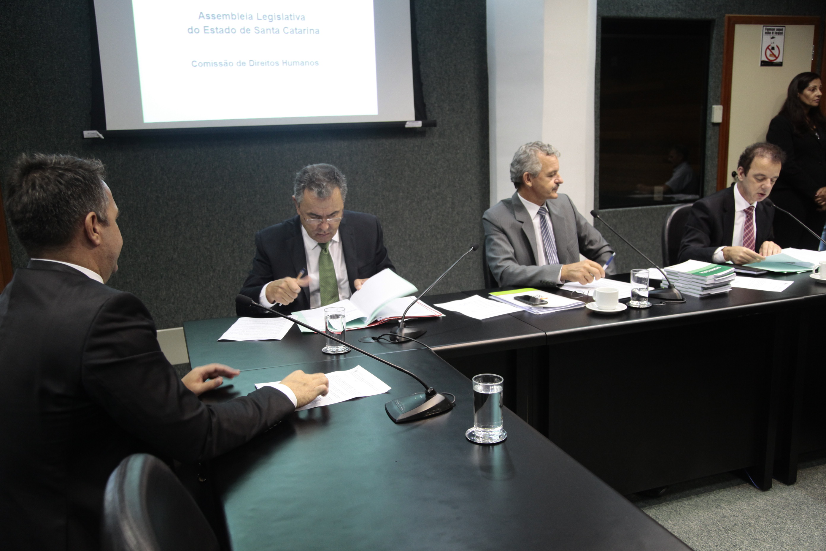 Reunião da Comissão de Direitos Humanos.