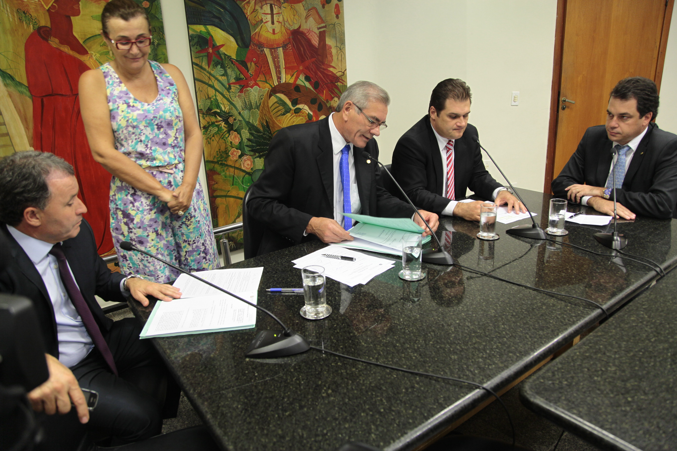 Reunião da Comissão de Economia.