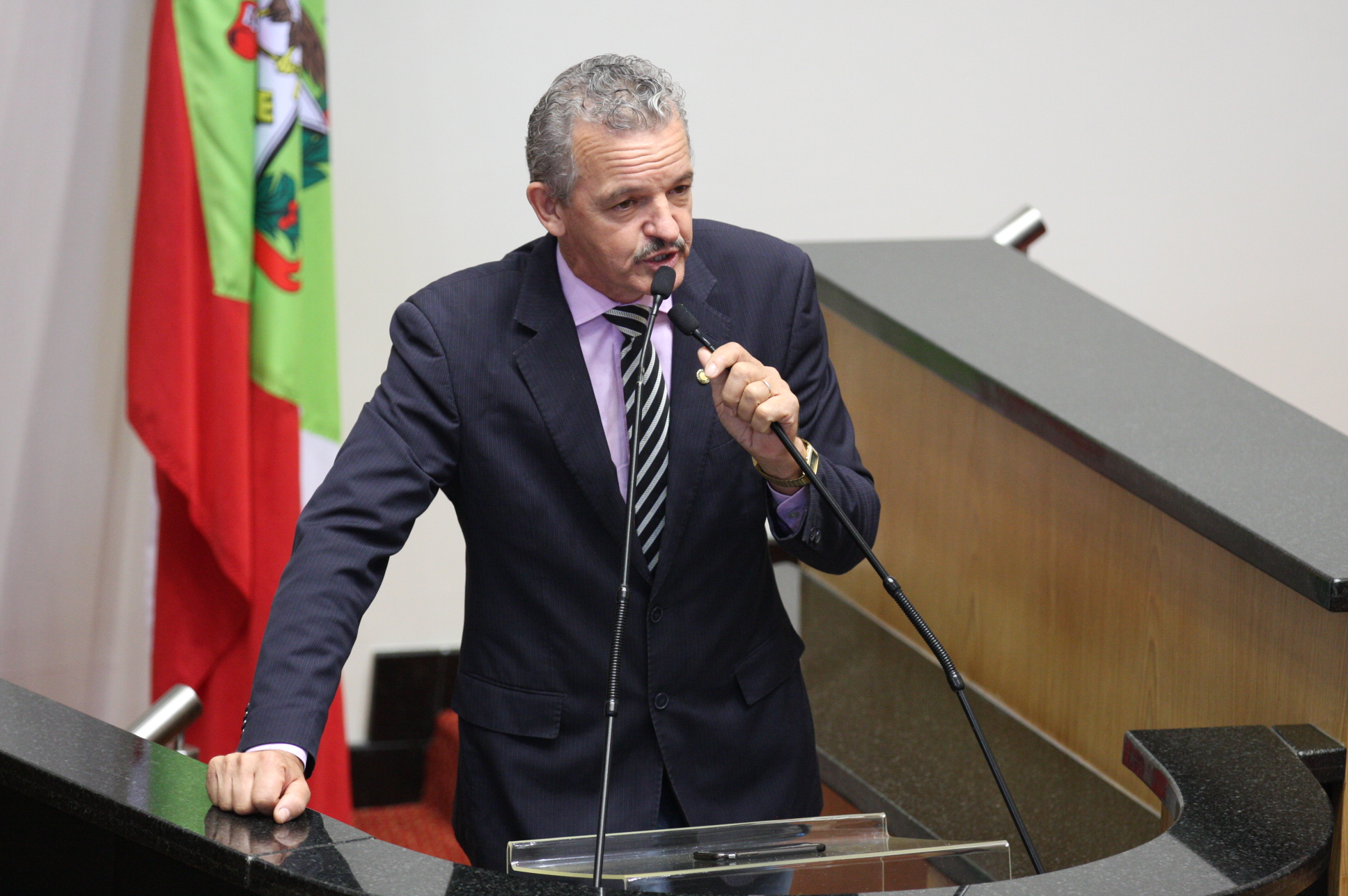 Sessão Ordinária. Deputado Dirceu Dresch (PT). Foto: Yuri Santos / Agência AL