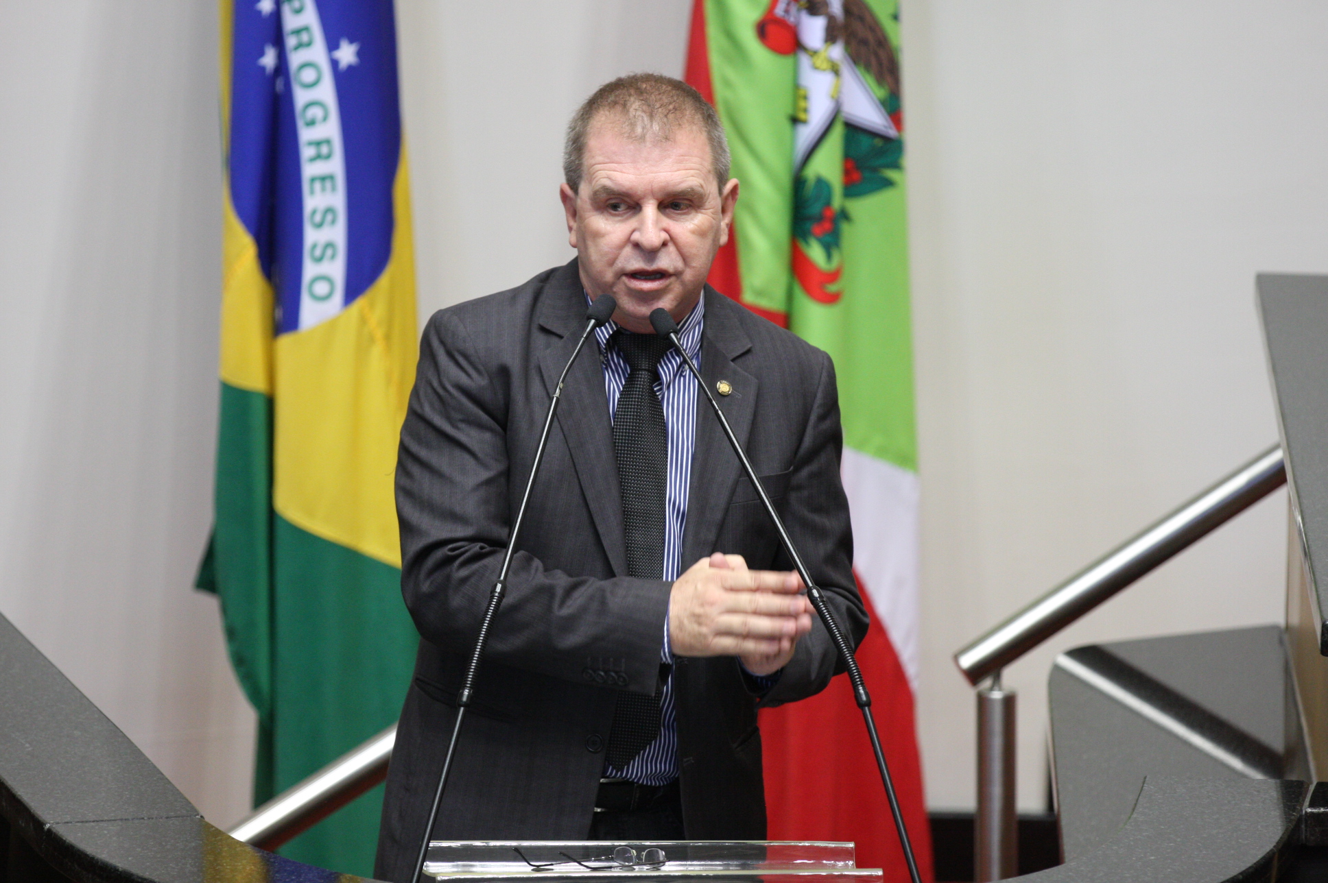 Sessão Ordinária. Deputado Maurício Eskudlark (PR). Foto: Yuri Santos / Agência AL