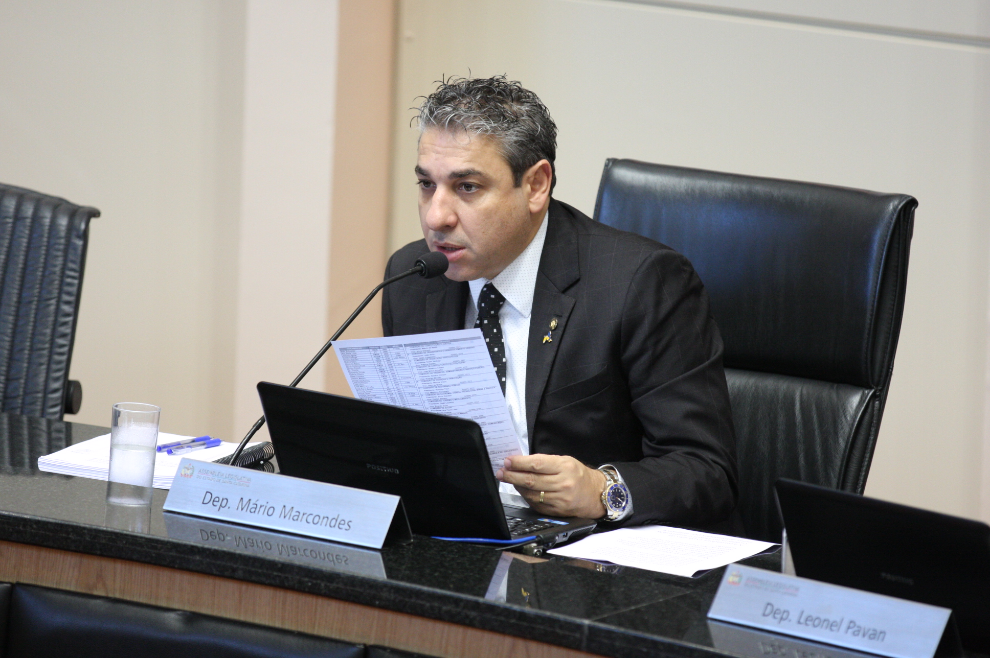 Sessão Ordinária. Deputado Mário Marcondes (PR). Foto: Yuri Santos / Agência AL