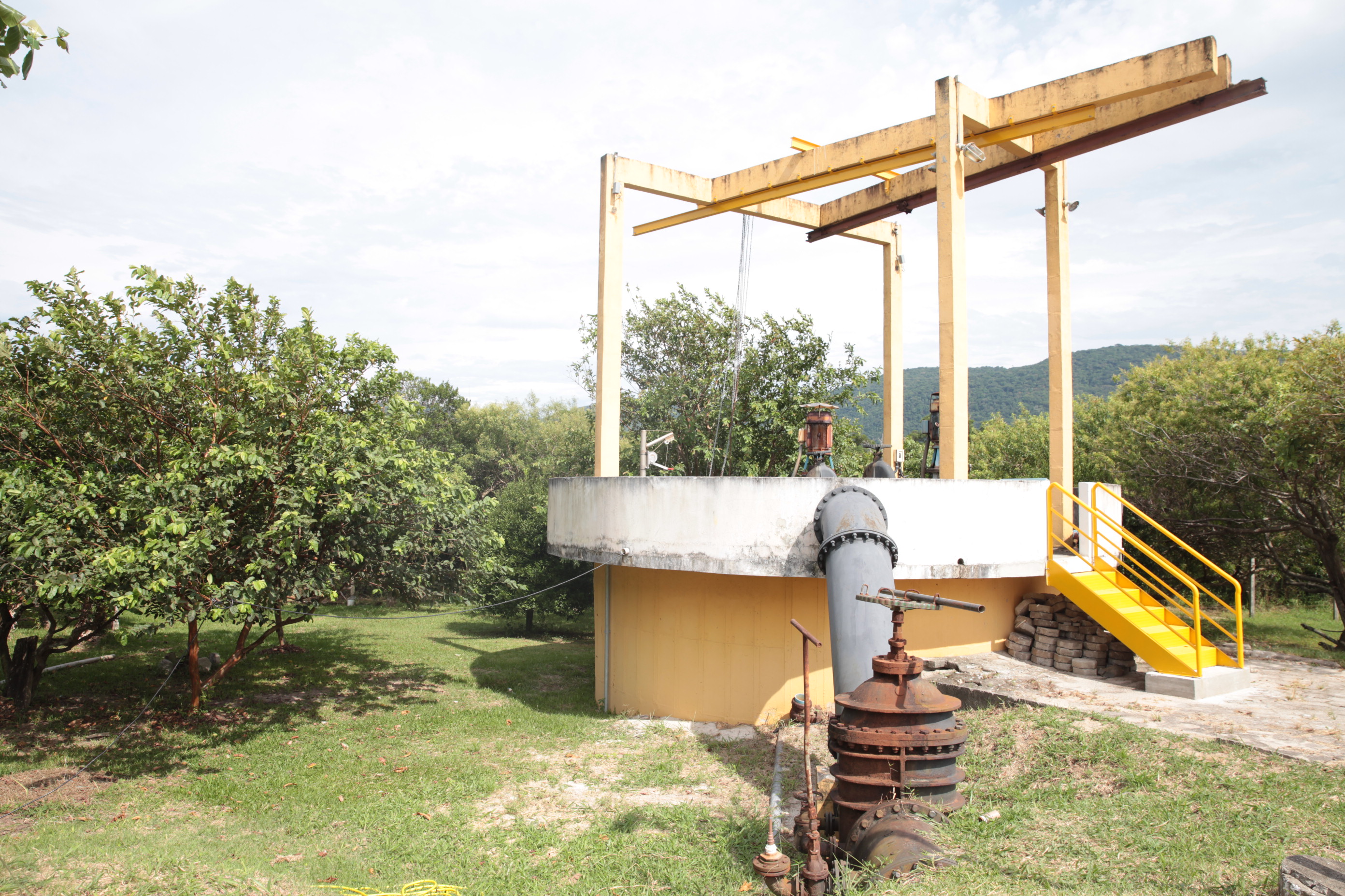 Estação de Tratamento da Casan - Lagoa do Peri. Foto: Fábio Queiroz / Agência AL