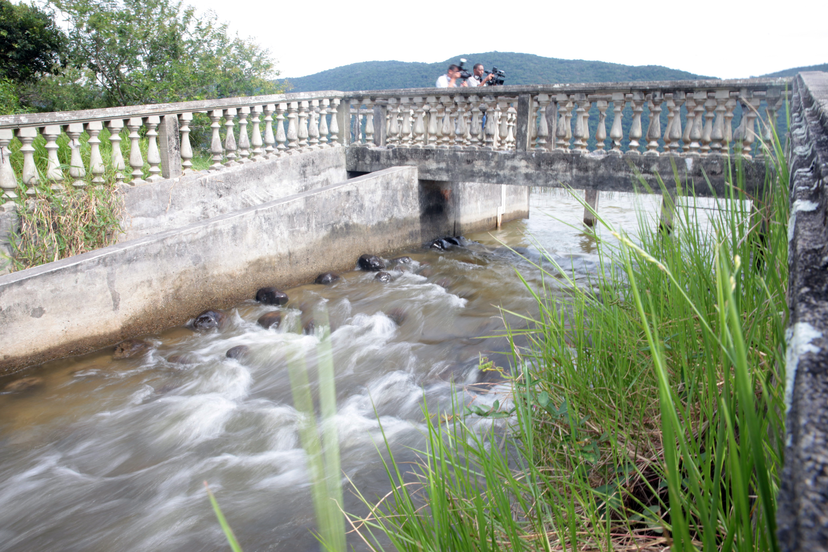 Estação de Tratamento da Casan - Lagoa do Peri. Foto: Fábio Queiroz / Agência AL