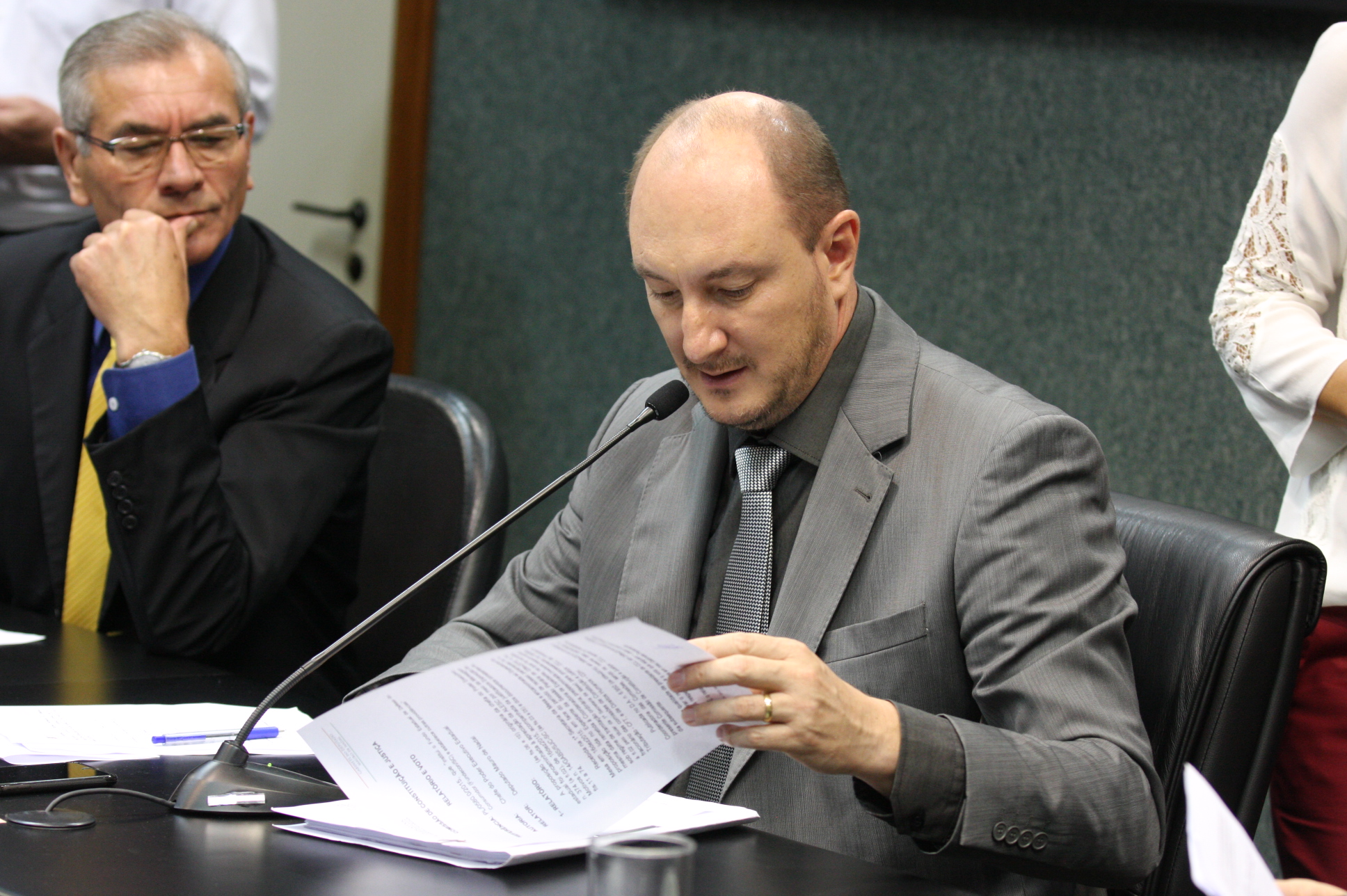 Comissão de Constituição e Justiça. Deputado Mauro de Nadal (PMDB). Foto: Yuri Santos / Agência AL