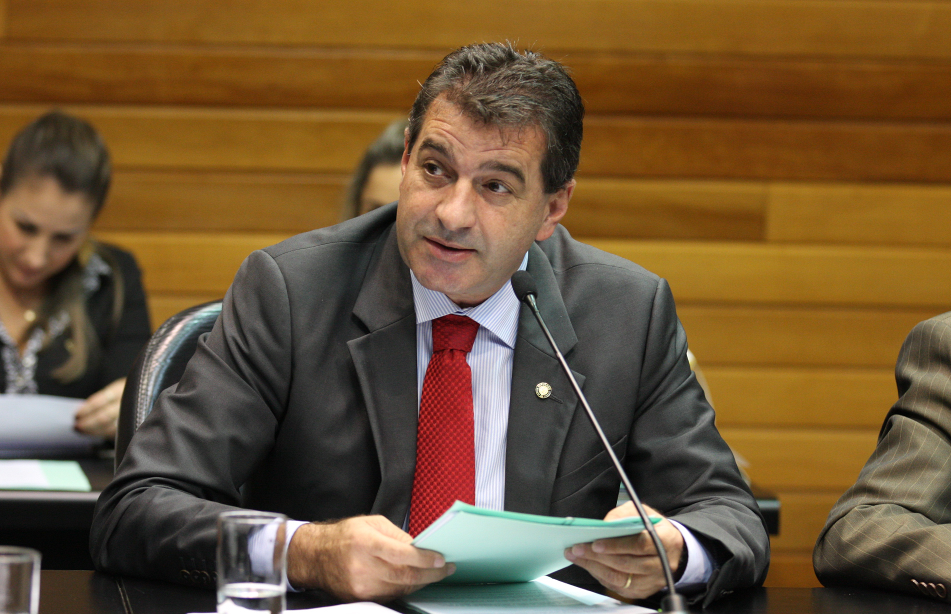 Comissão de Constituição e Justiça. Deputado Valdir Cobalchini (PMDB). Foto: Yuri Santos / Agência AL