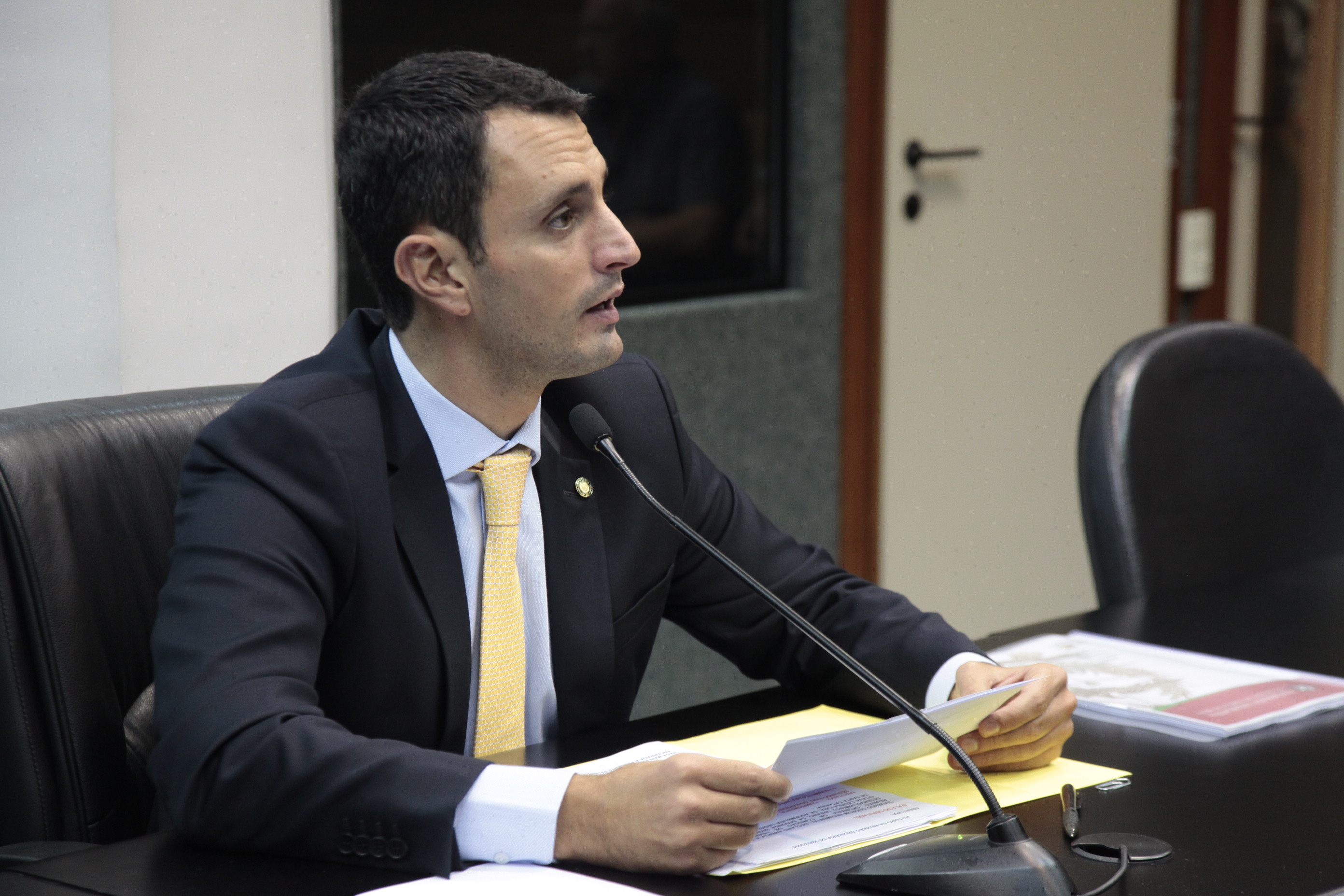 Grupo de trabalho da Comissão de Transportes. Deputado João Amin (PP)
